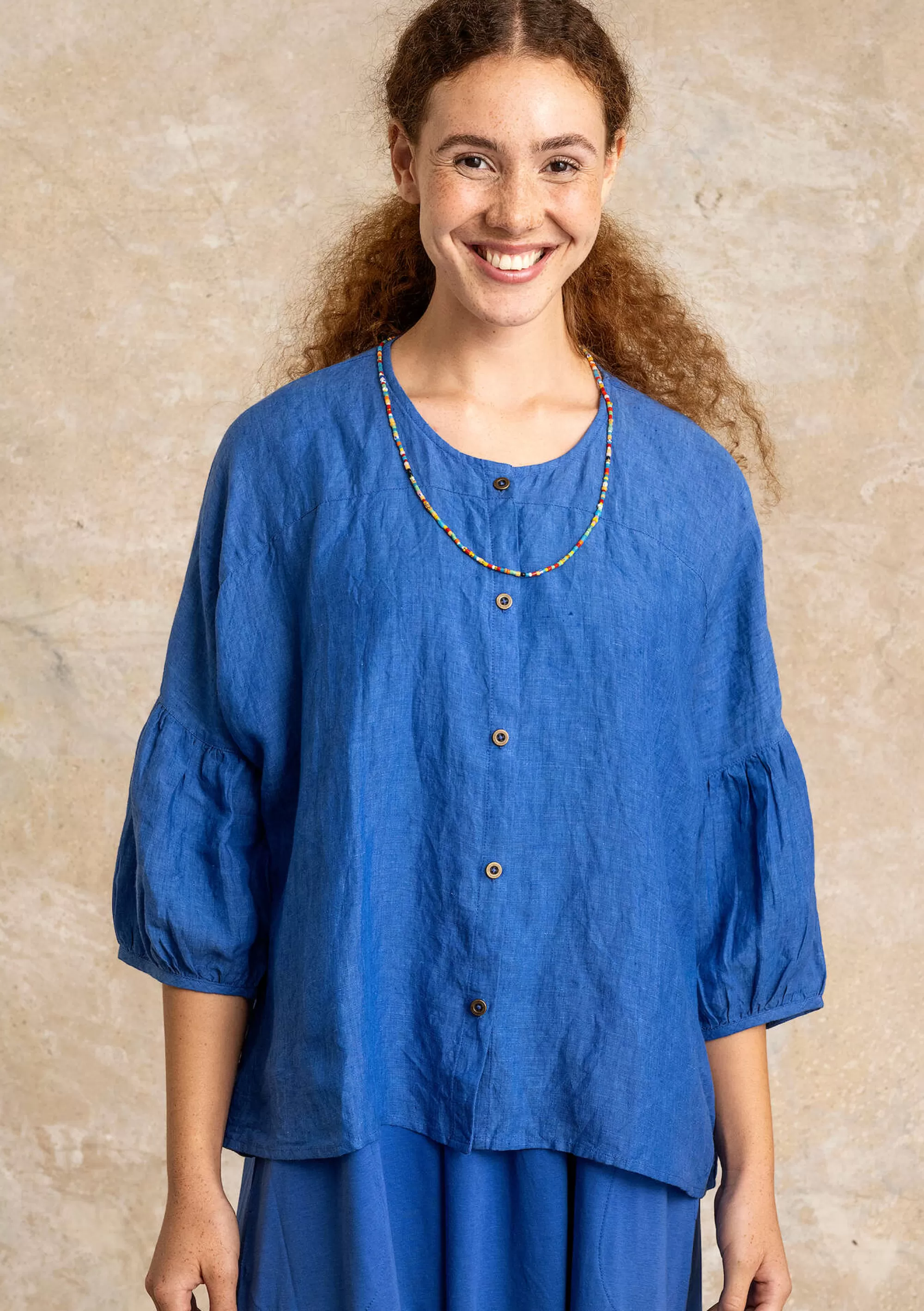 Blusen | Leinenkleidung^Gudrun Sjödén Bluse Aus Leinen lupine