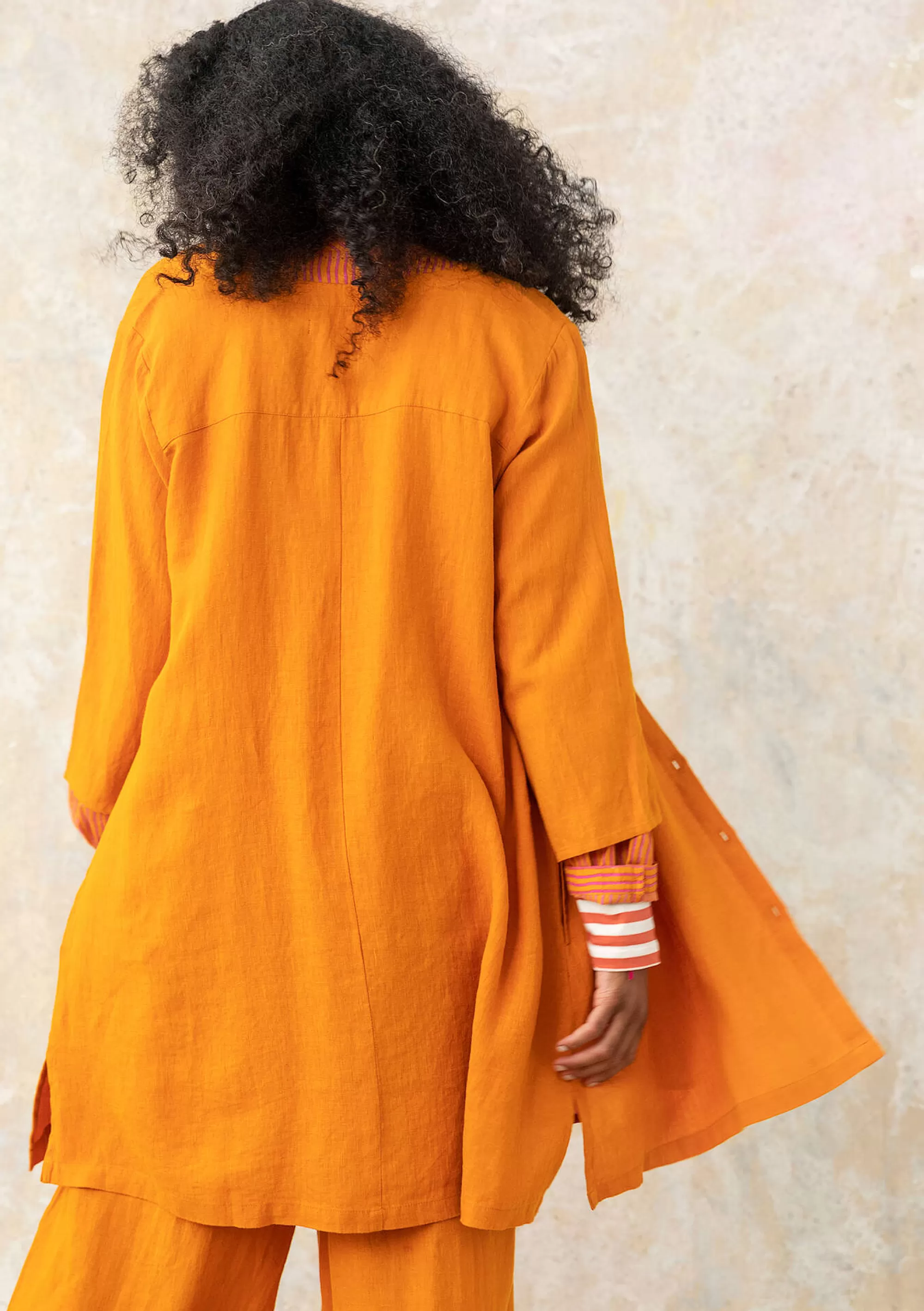 Blusen | Leinenkleidung^Gudrun Sjödén Bluse Aus Leinengewebe masala