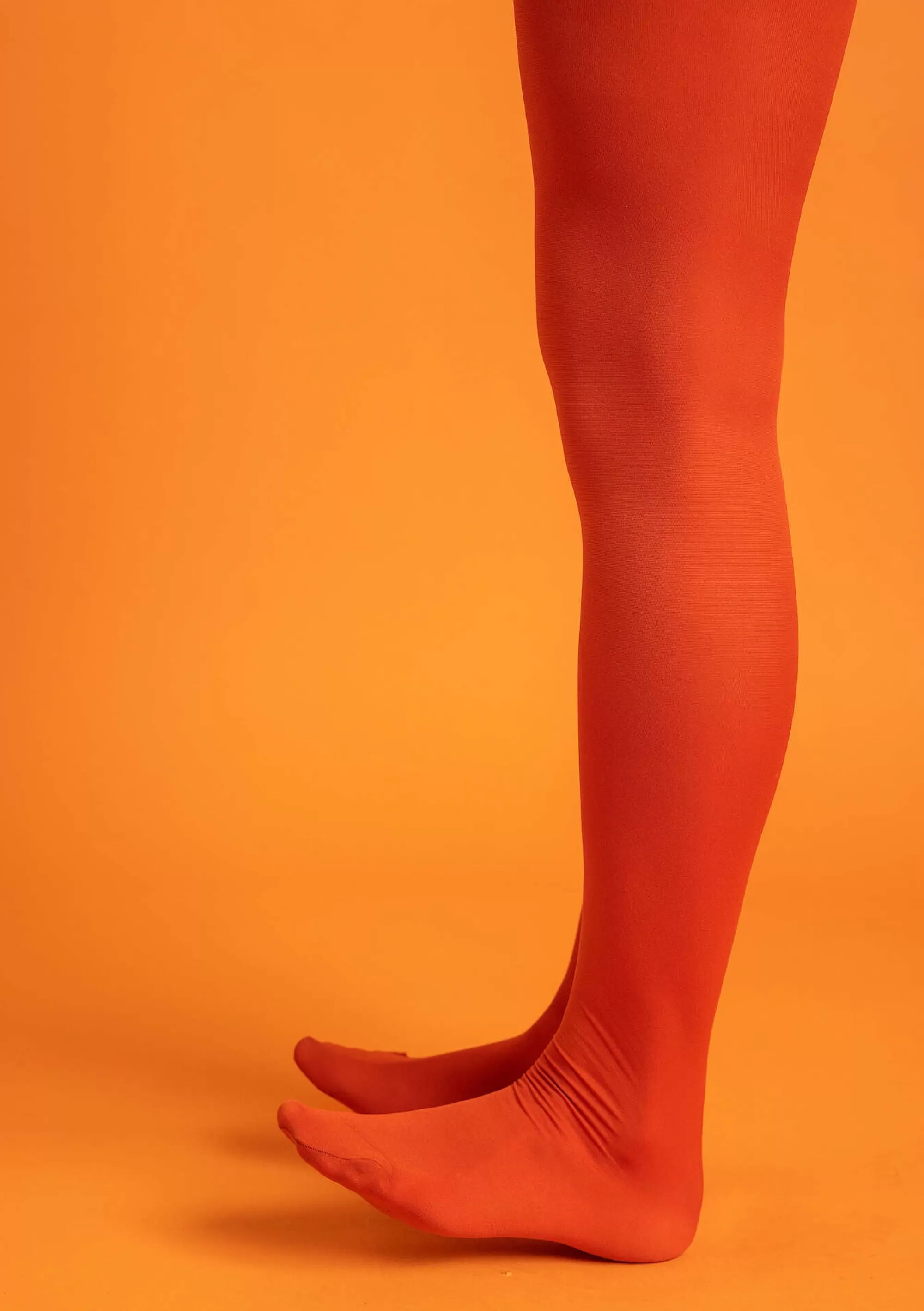 Accessoires | Lieblinge aus früheren Kollektionen^Gudrun Sjödén Einfarbige Strumpfhose Aus Recycling-Polyamid kupfer