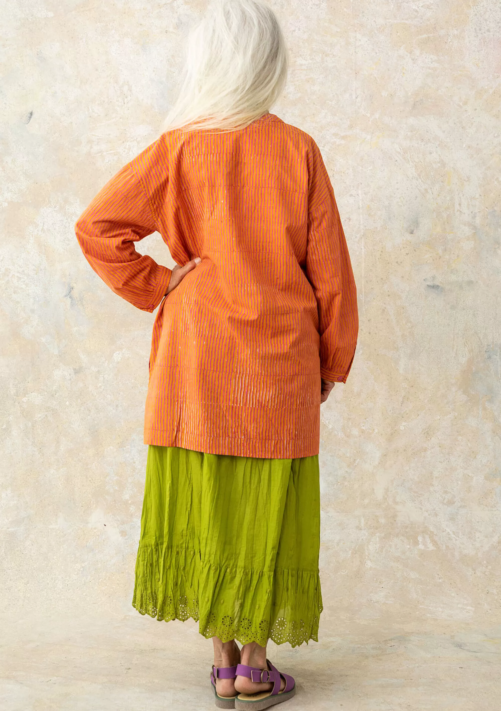 Pullover & Shirts | Öko-Baumwolle^Gudrun Sjödén Hemdbluse Ella Aus Bio-Baumwollgewebe masala
