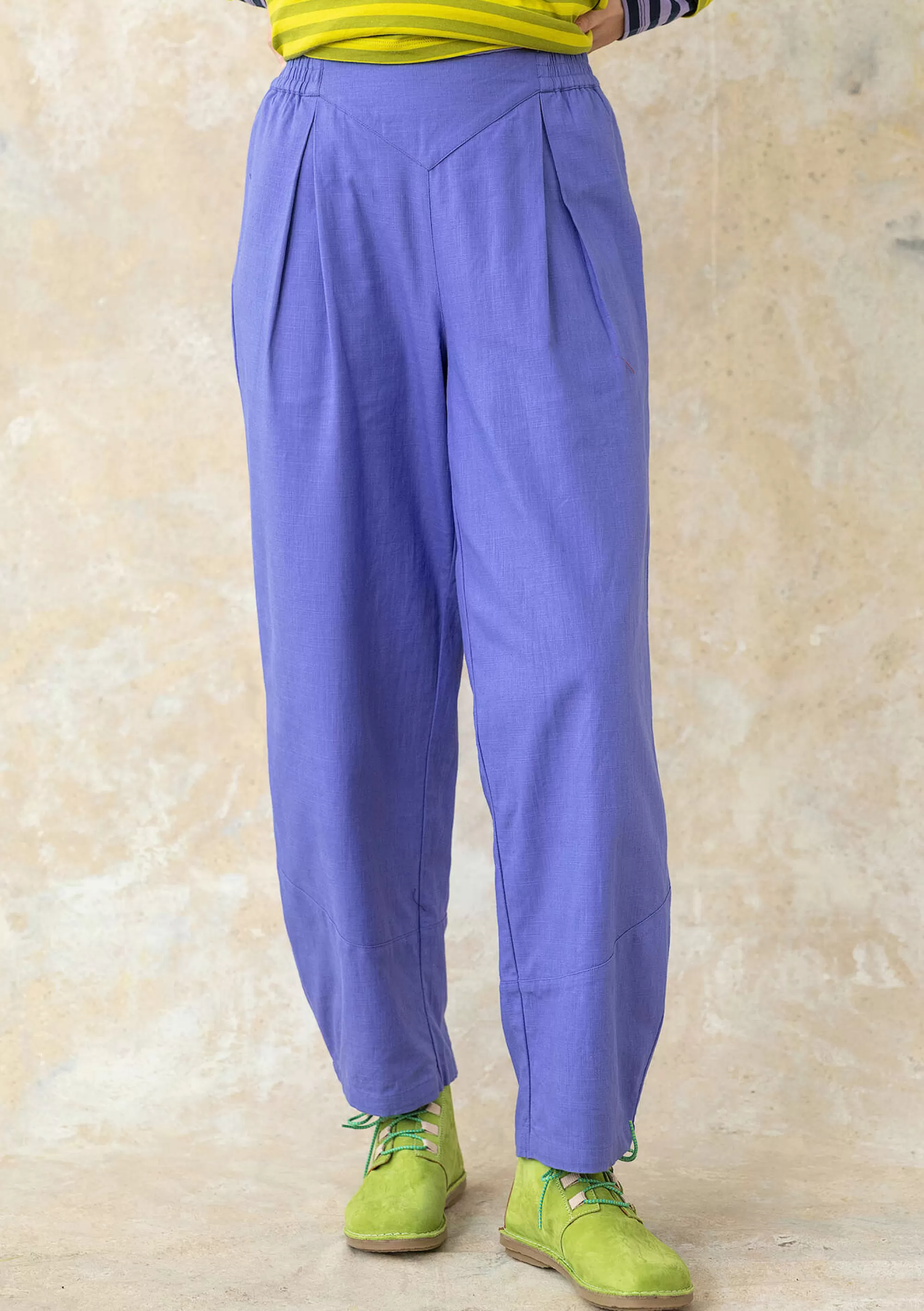 Hosen | Öko-Baumwolle^Gudrun Sjödén Hose Aus Bio-Baumwollgewebe himmelblau