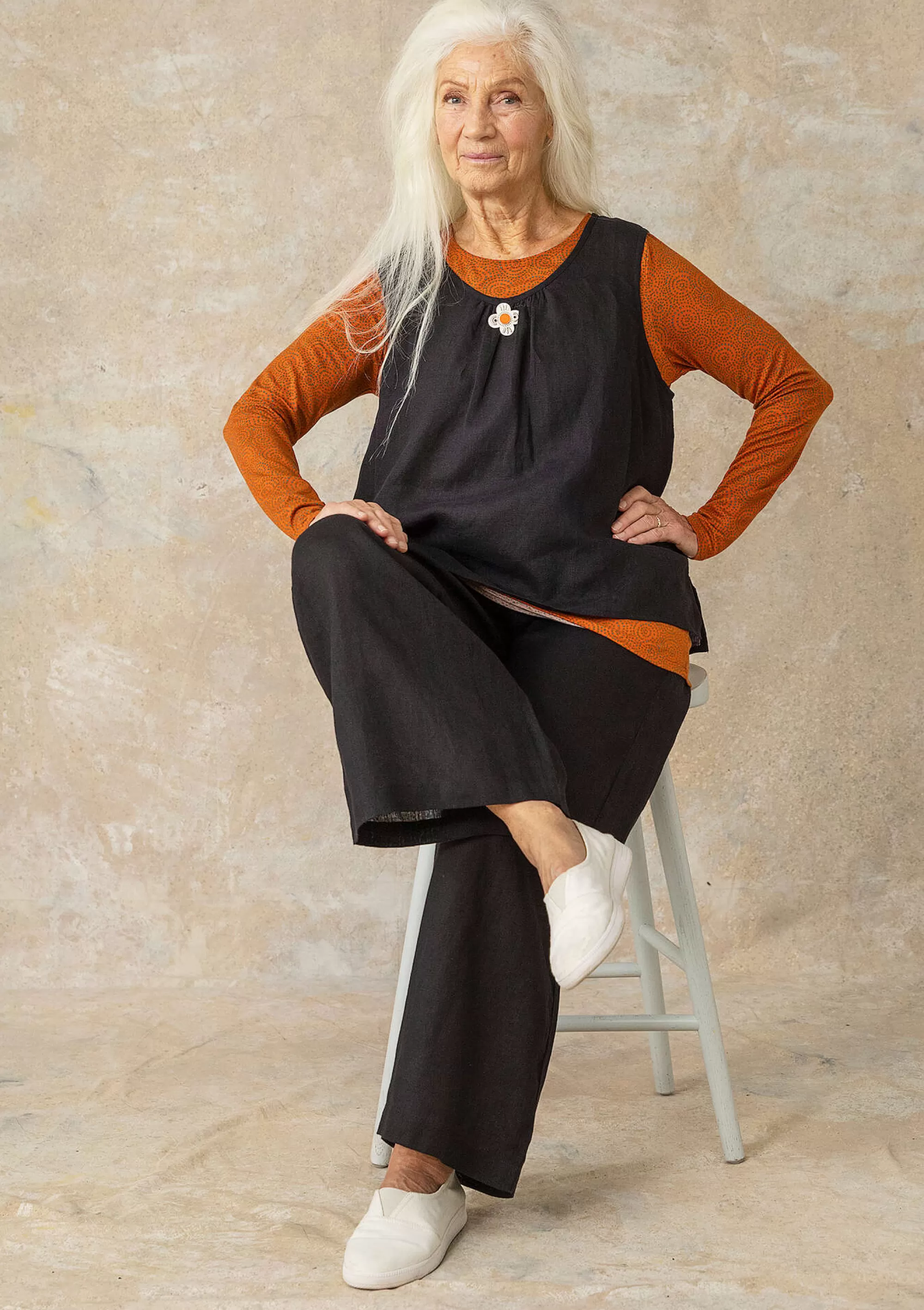 Hosen | Leinenkleidung^Gudrun Sjödén Hose Aus Leinengewebe schwarz
