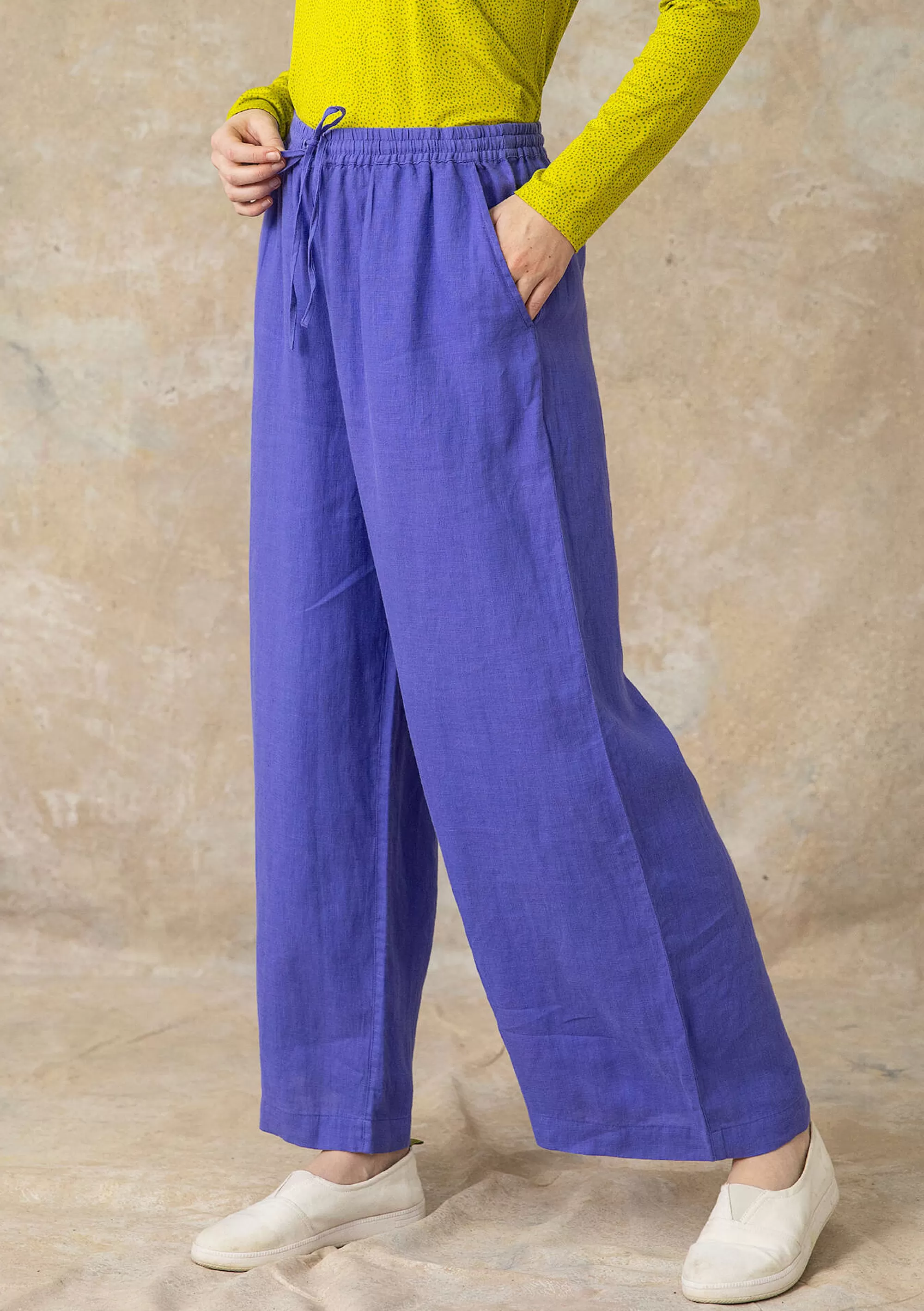 Hosen | Leinenkleidung^Gudrun Sjödén Hose Aus Leinengewebe himmelblau