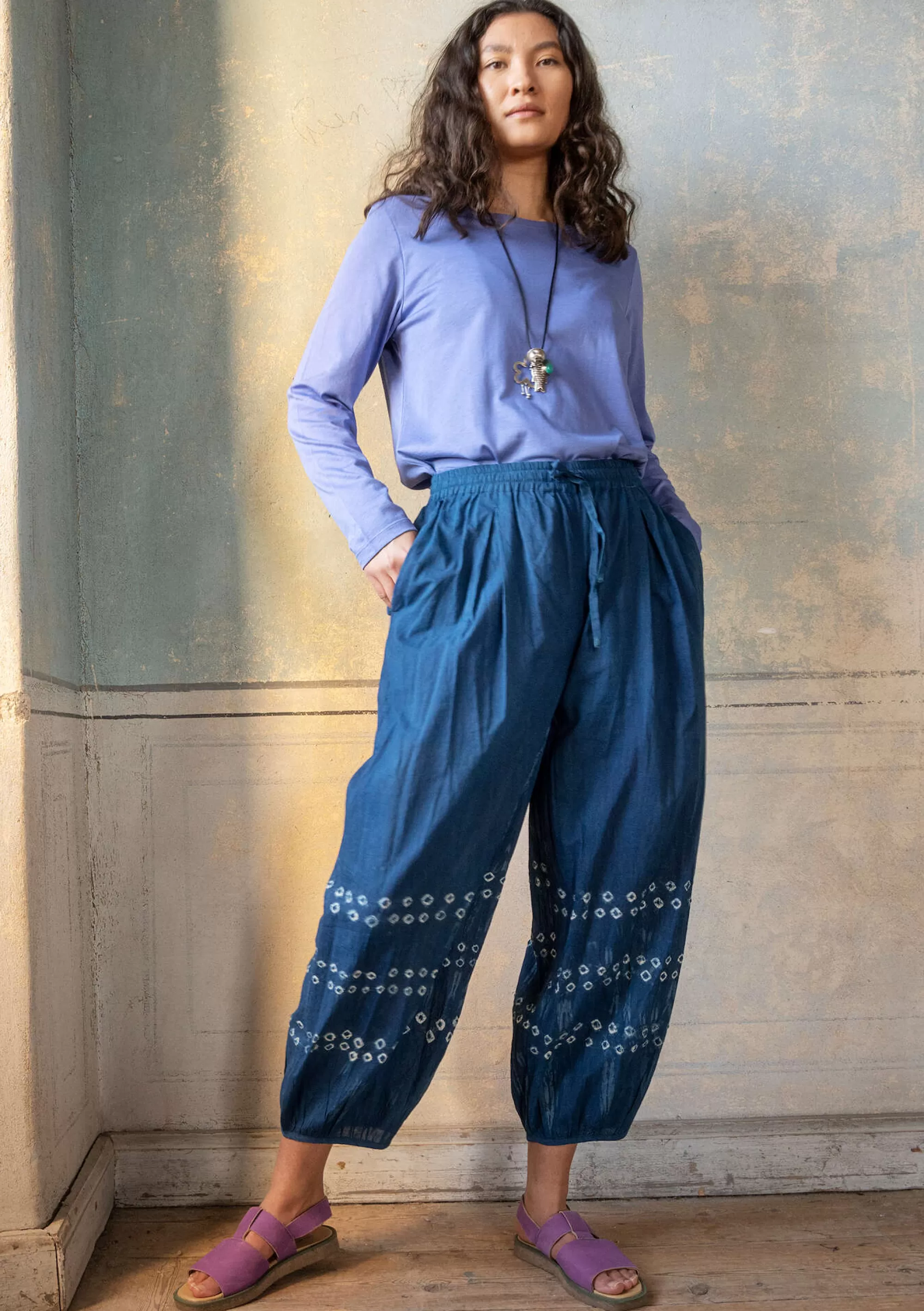 Hosen | UNIQUM^Gudrun Sjödén Hose Buij Aus Bio-Baumwolle indigo