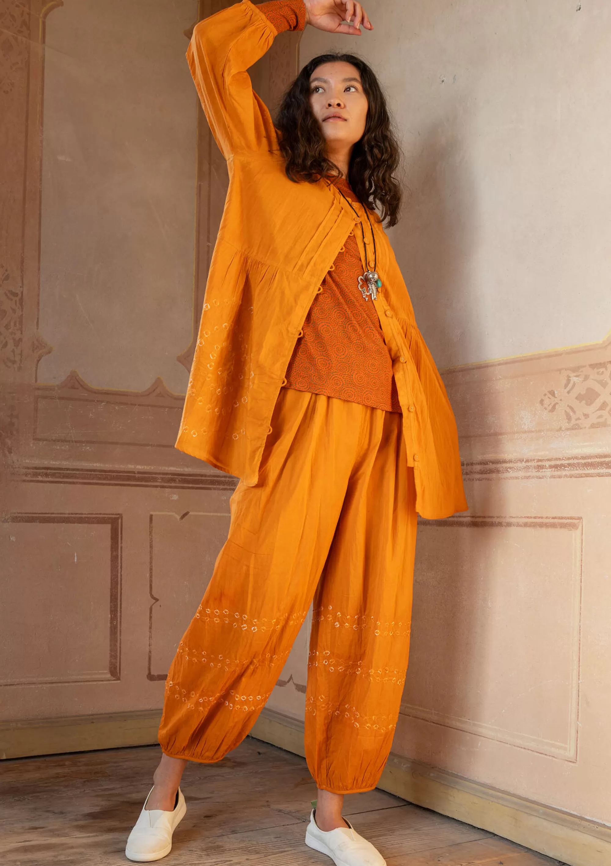 Hosen | UNIQUM^Gudrun Sjödén Hose Buij Aus Bio-Baumwolle tagetes