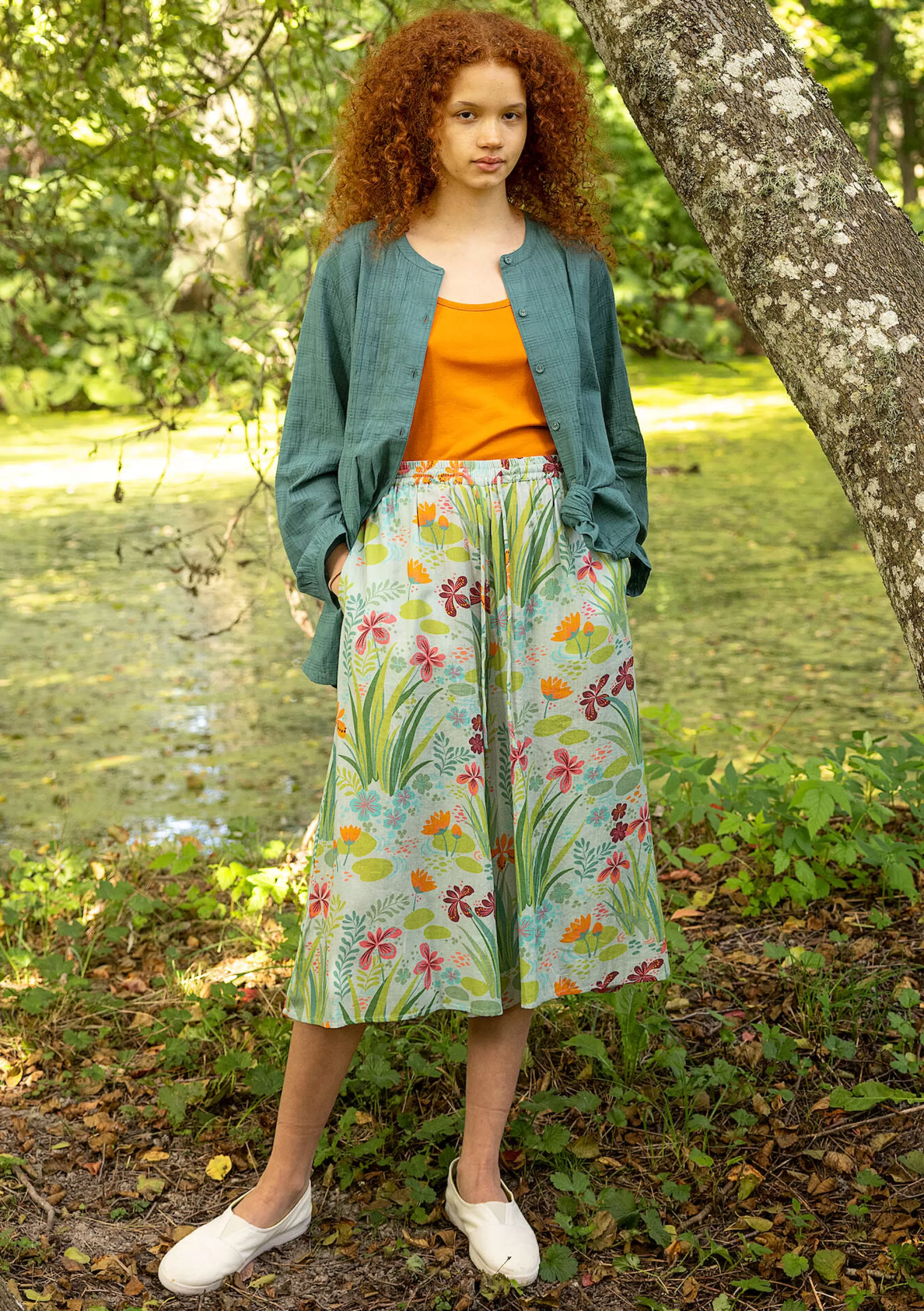 Hosen | Öko-Baumwolle^Gudrun Sjödén Hose Iris Aus Bio-Baumwollgewebe minze