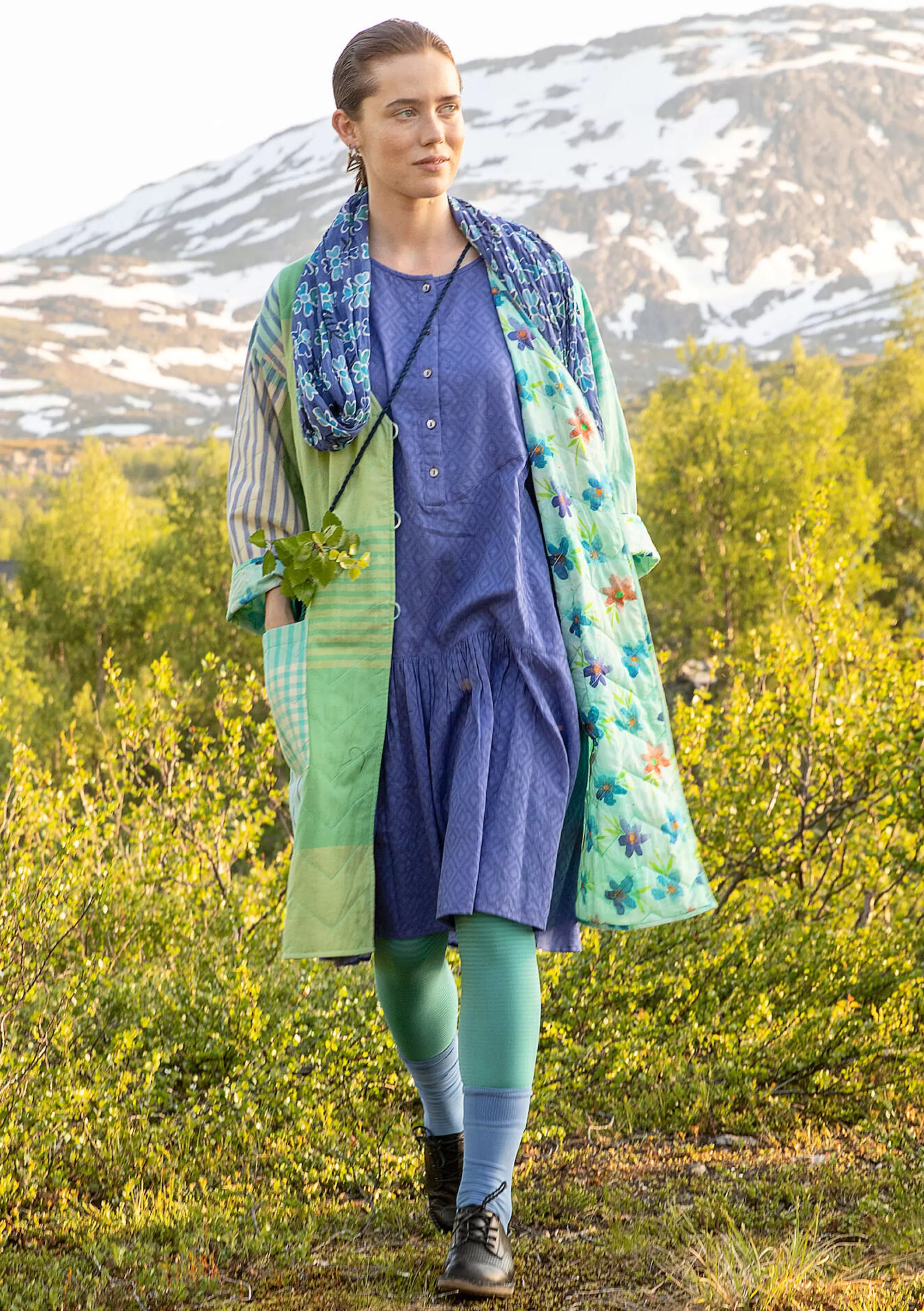 Jacken & Mäntel | Öko-Baumwolle^Gudrun Sjödén Jacke Madras Aus Bio-Baumwolle jade