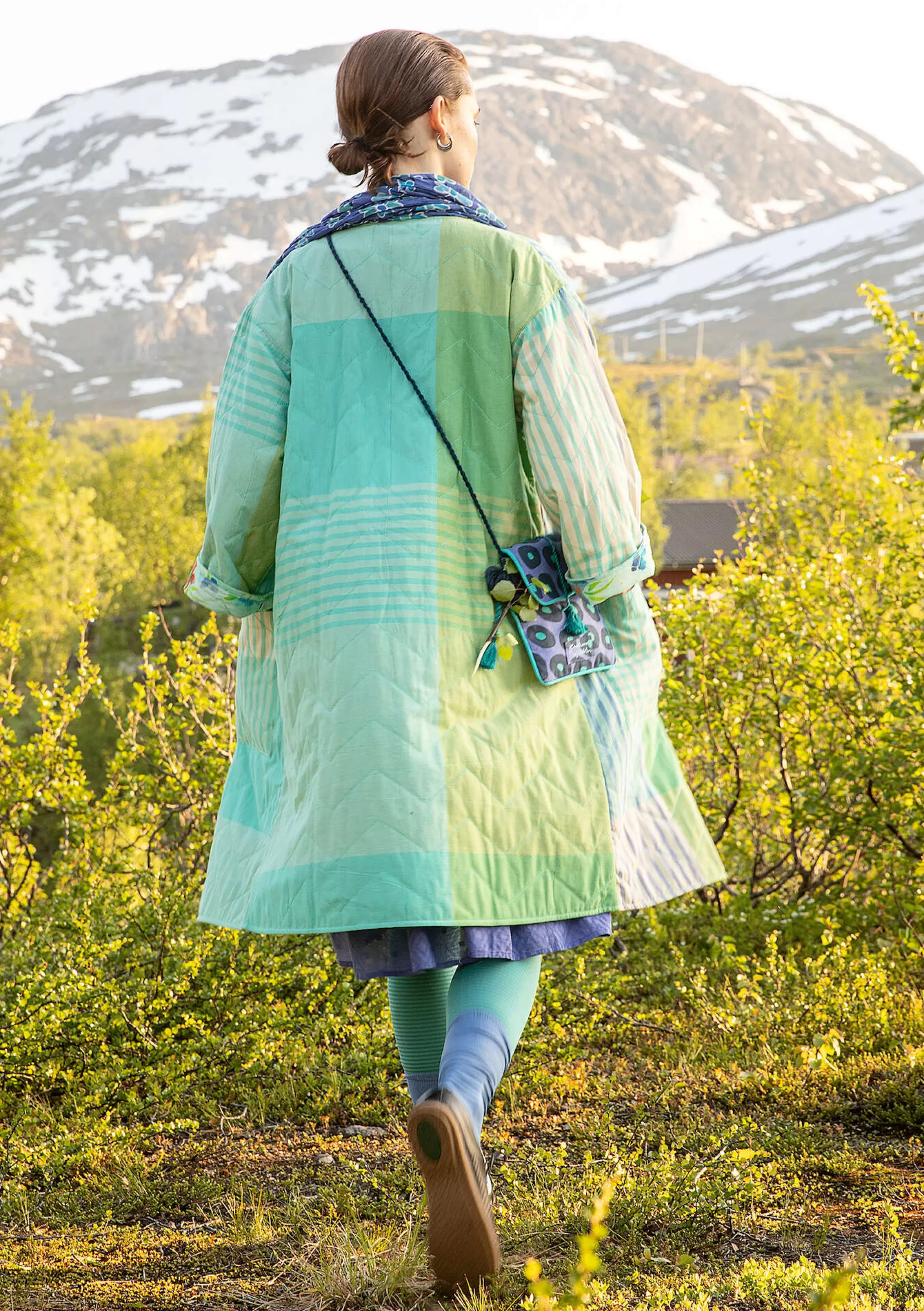 Jacken & Mäntel | Öko-Baumwolle^Gudrun Sjödén Jacke Madras Aus Bio-Baumwolle jade