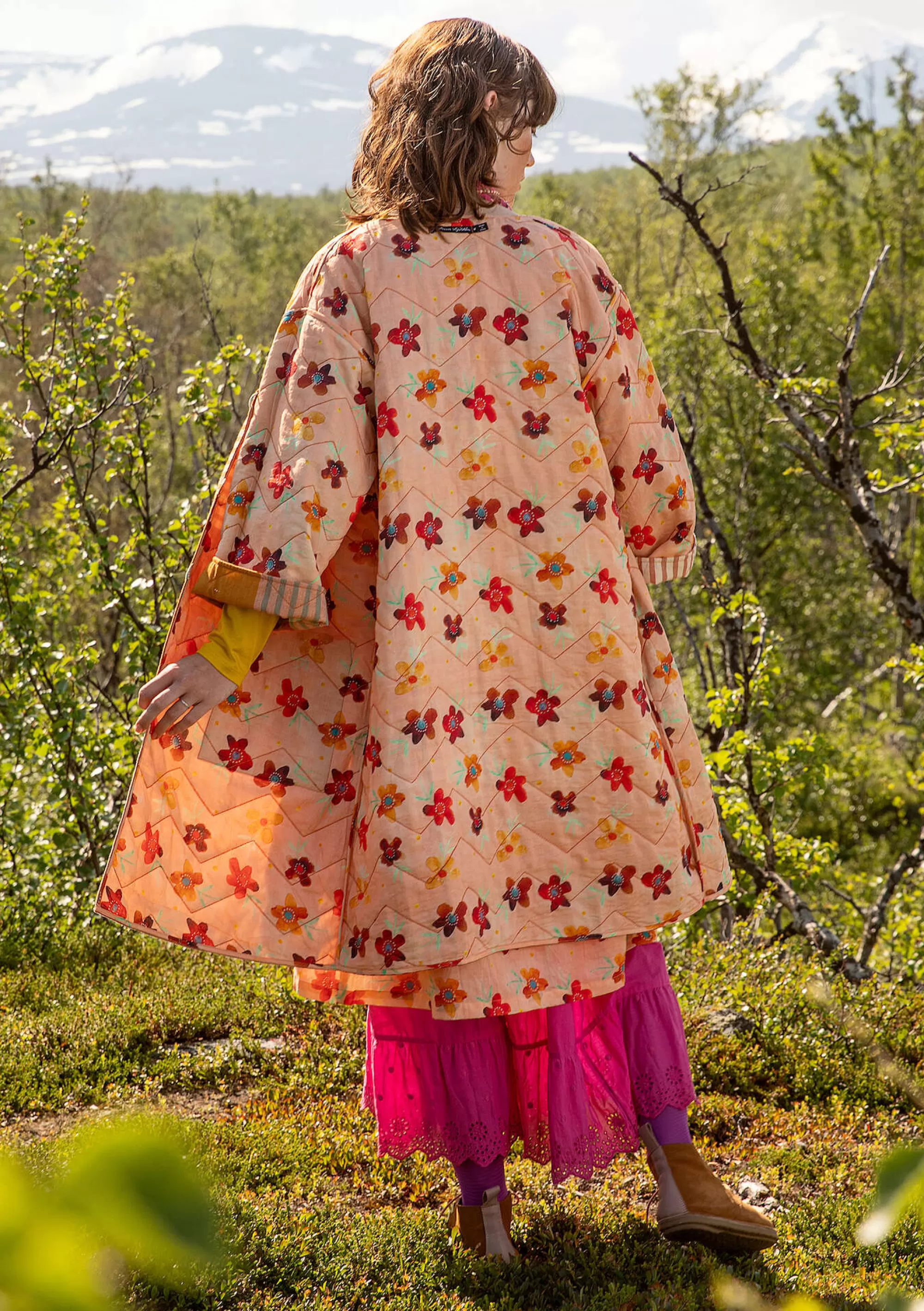 Jacken & Mäntel | Öko-Baumwolle^Gudrun Sjödén Jacke Madras Aus Bio-Baumwolle masala