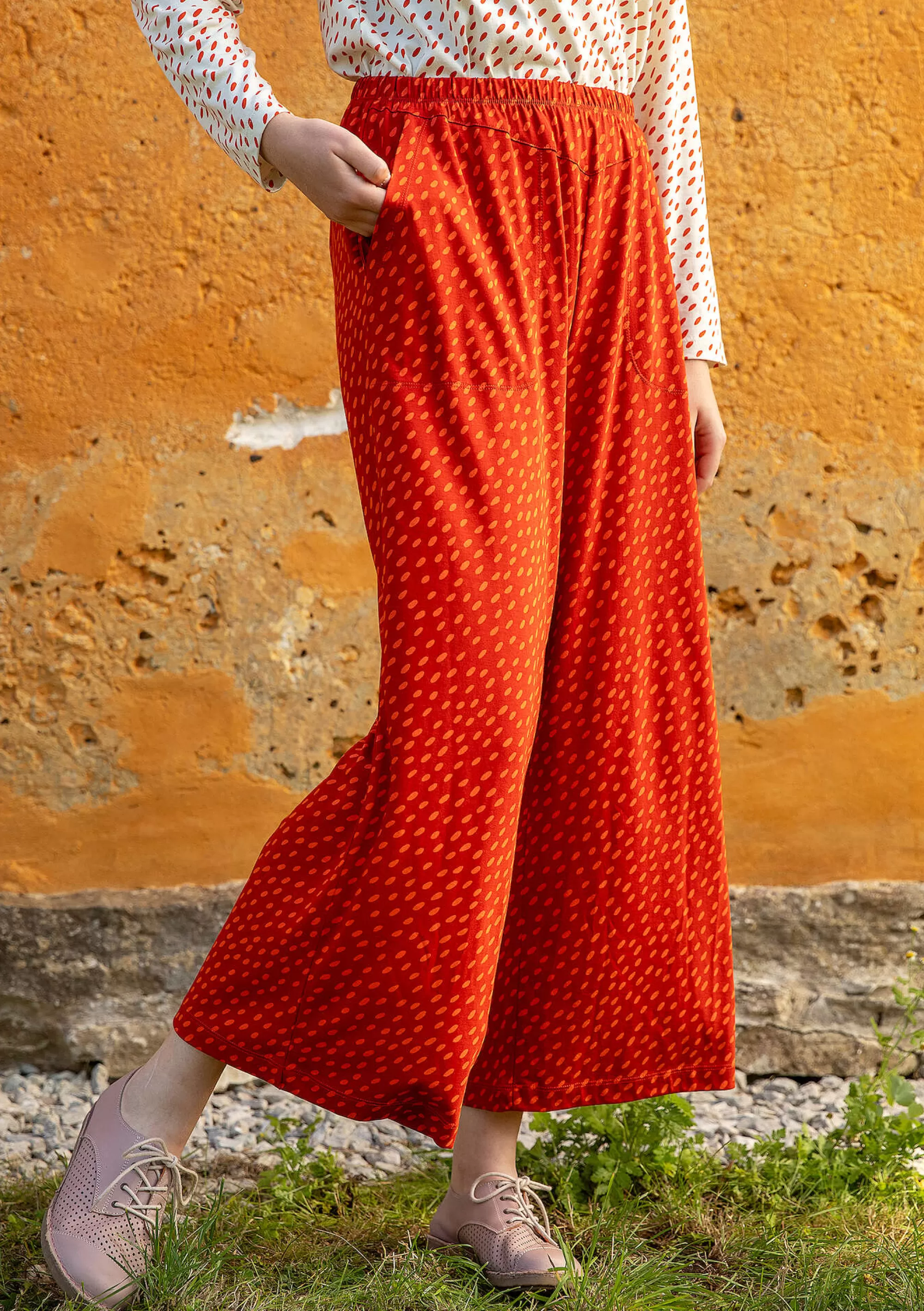 Hosen | Öko-Baumwolle^Gudrun Sjödén Jerseyhose Arholma Aus Bio-Baumwolle/Modal kupfer