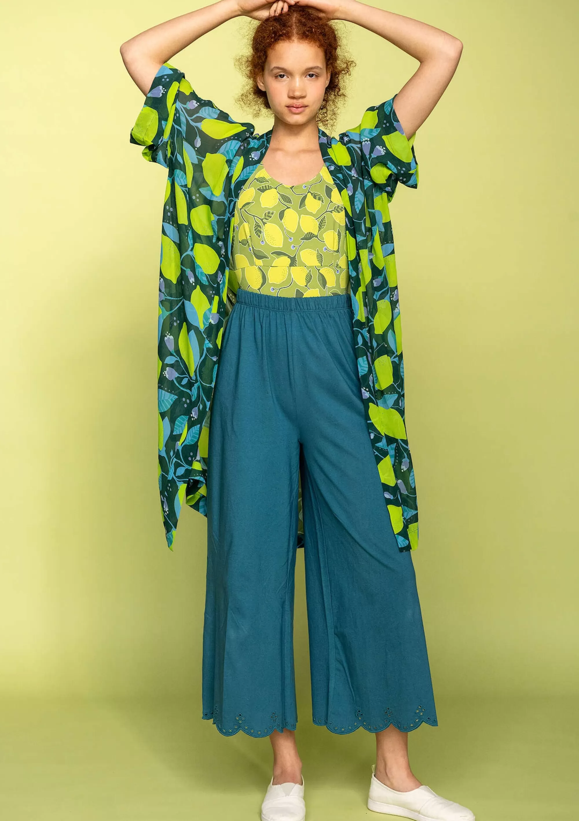 Hosen | Jersey^Gudrun Sjödén Jerseyhose Aus Bio-Baumwolle hellpetrol