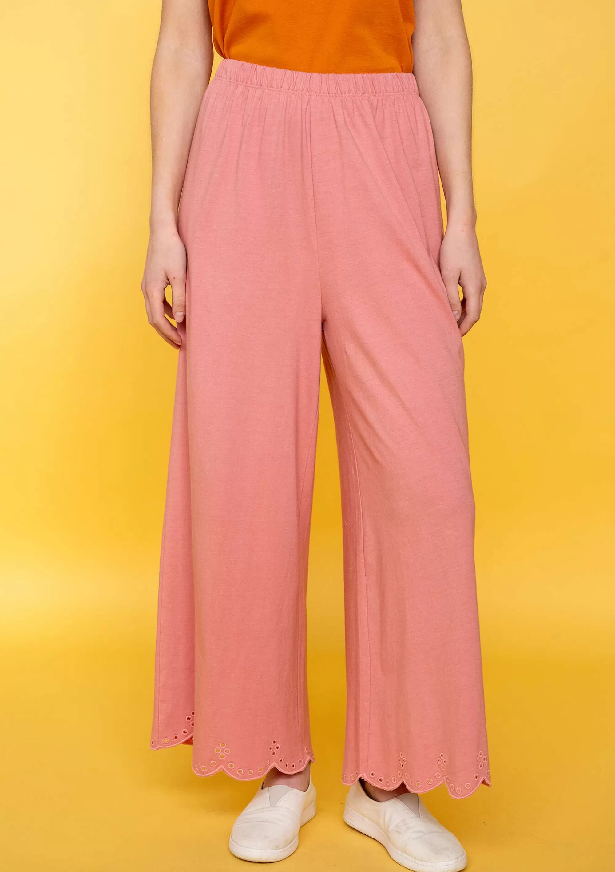 Hosen | Jersey^Gudrun Sjödén Jerseyhose Aus Bio-Baumwolle kirschblüte