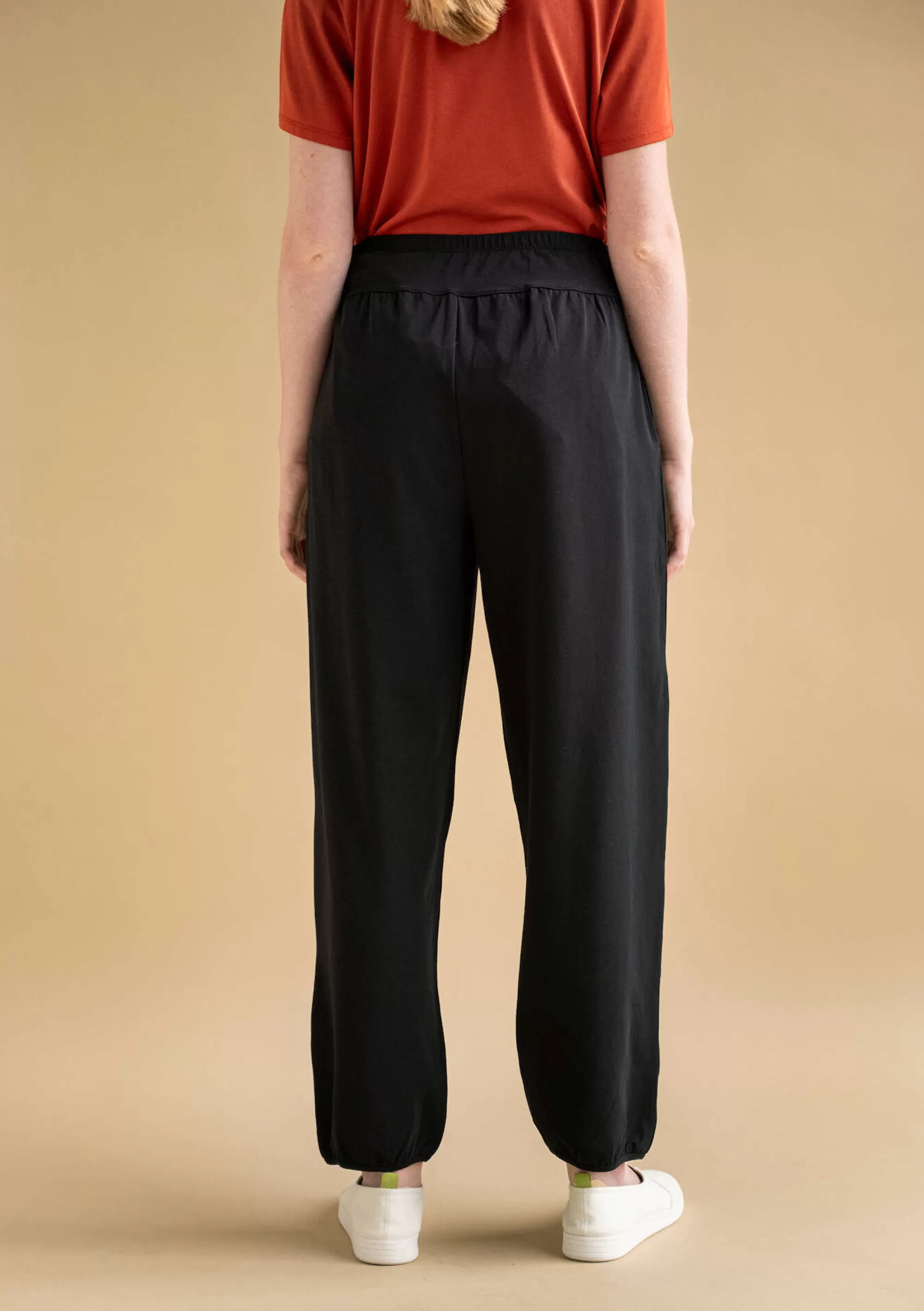 Hosen | Öko-Baumwolle^Gudrun Sjödén Jerseyhose Aus Bio-Baumwolle/Elasthan schwarz