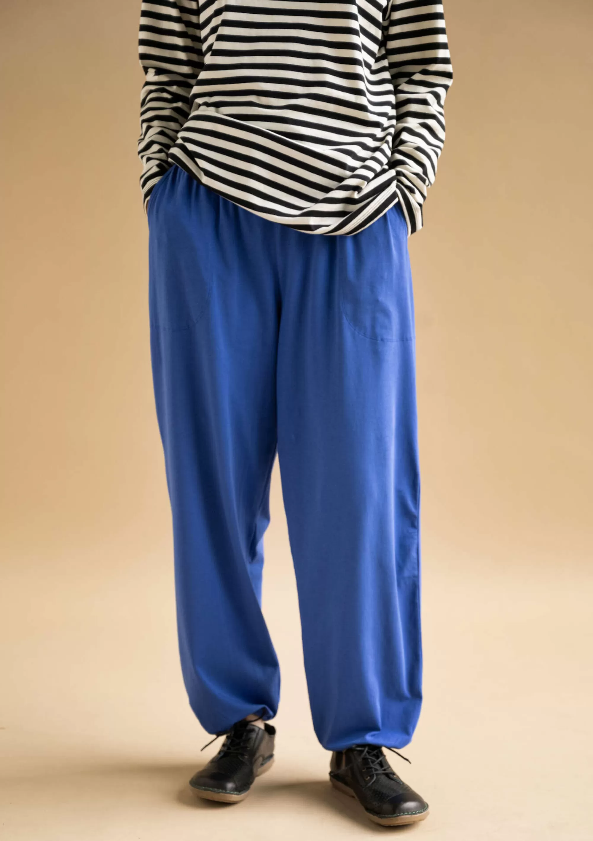 Hosen | Öko-Baumwolle^Gudrun Sjödén Jerseyhose Aus Bio-Baumwolle/Elasthan lupine