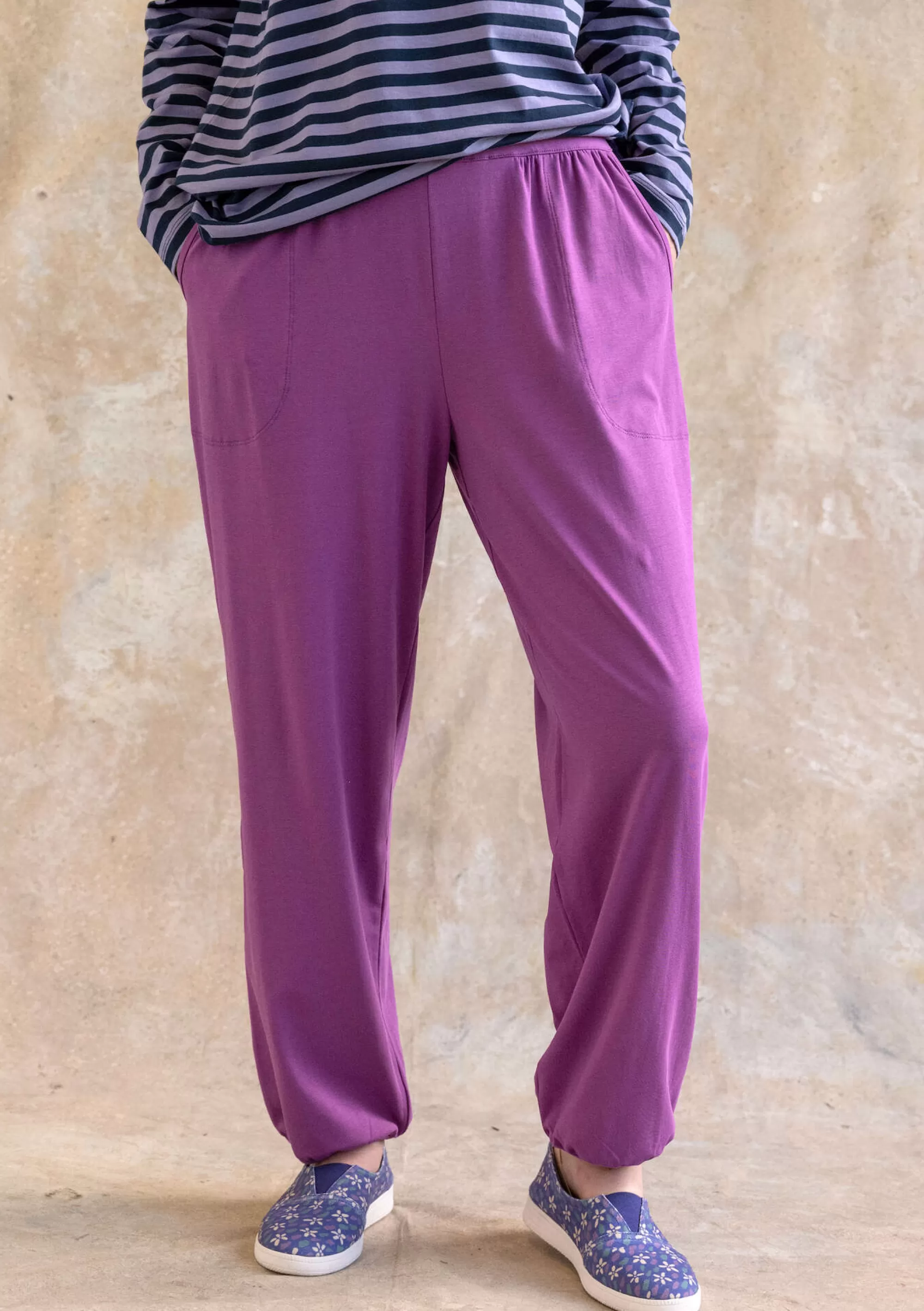 Hosen | Öko-Baumwolle^Gudrun Sjödén Jerseyhose Aus Bio-Baumwolle/Elasthan mittsommerblumen
