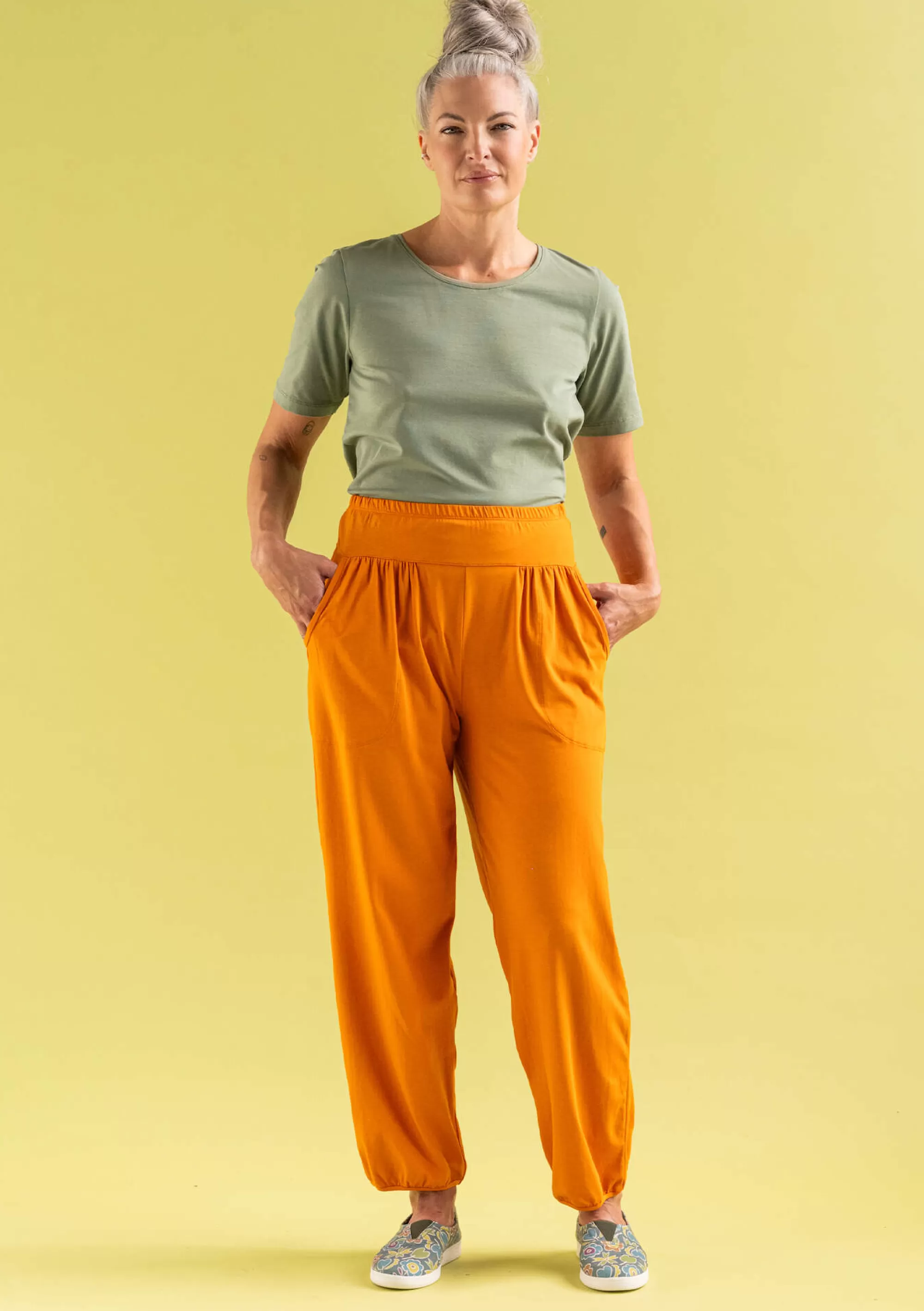 Hosen | Öko-Baumwolle^Gudrun Sjödén Jerseyhose Aus Bio-Baumwolle/Elasthan masala