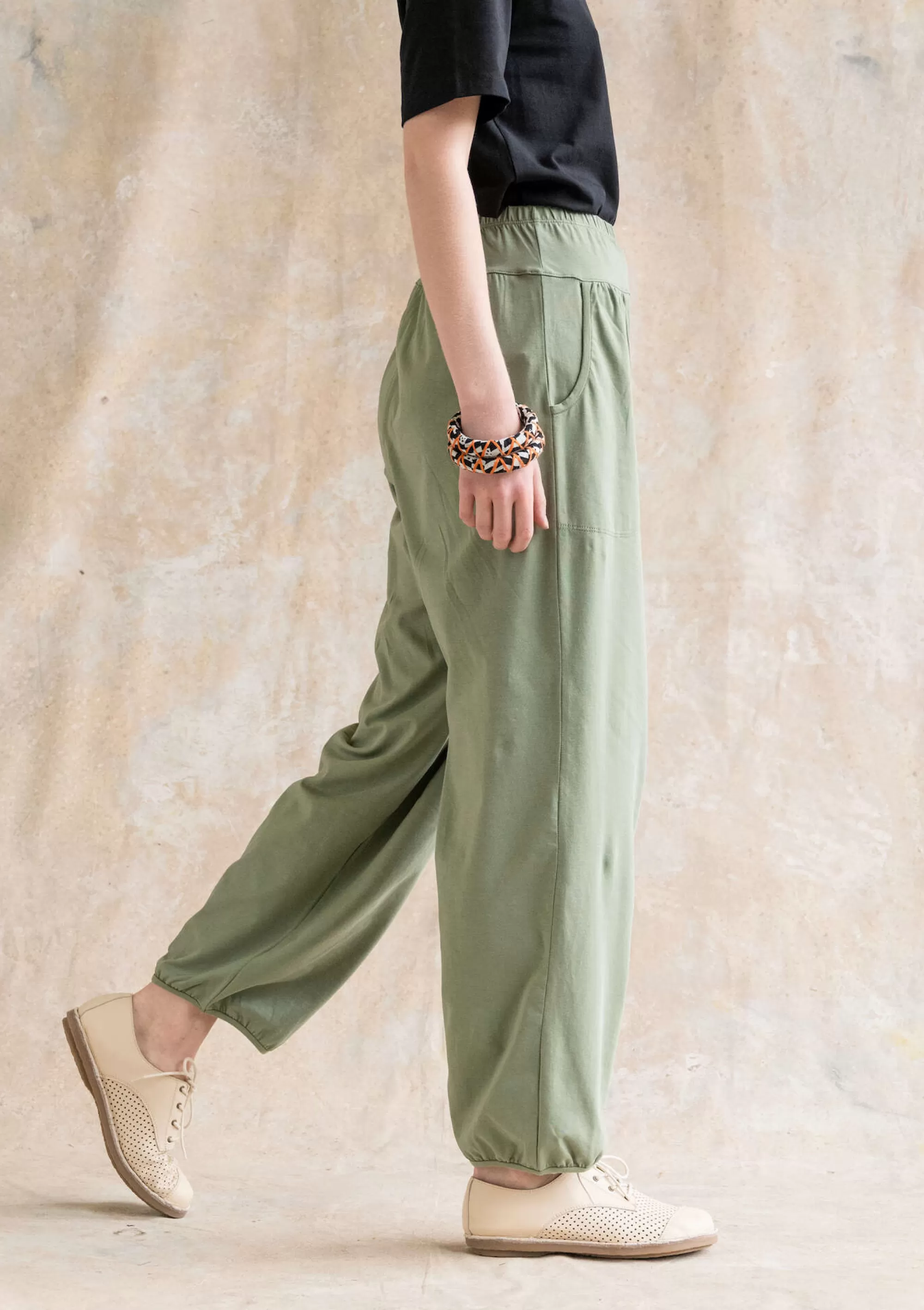 Hosen | Öko-Baumwolle^Gudrun Sjödén Jerseyhose Aus Bio-Baumwolle/Elasthan hopper
