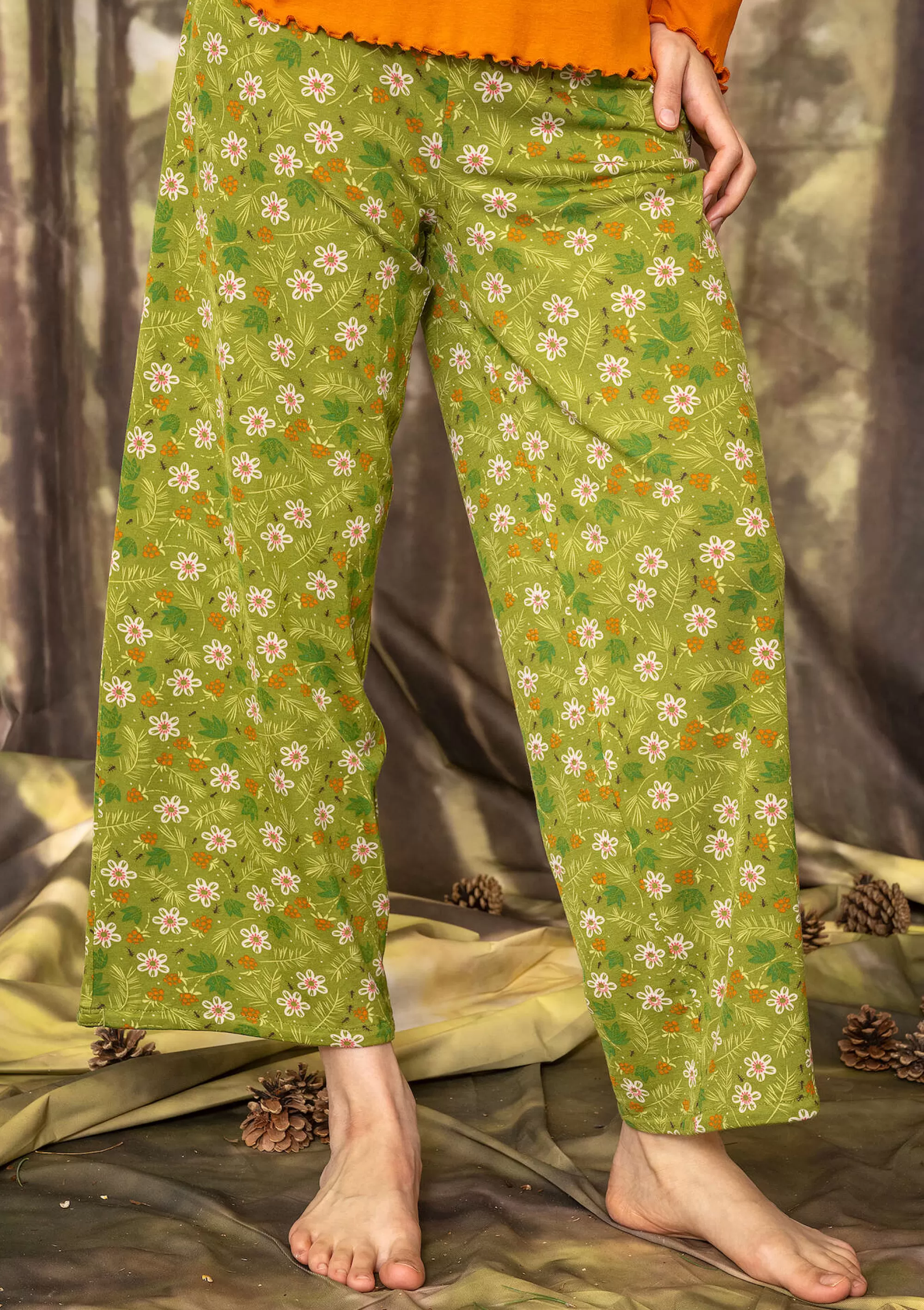 Hosen | Jersey^Gudrun Sjödén Jerseyhose Myren Aus Modal avocado
