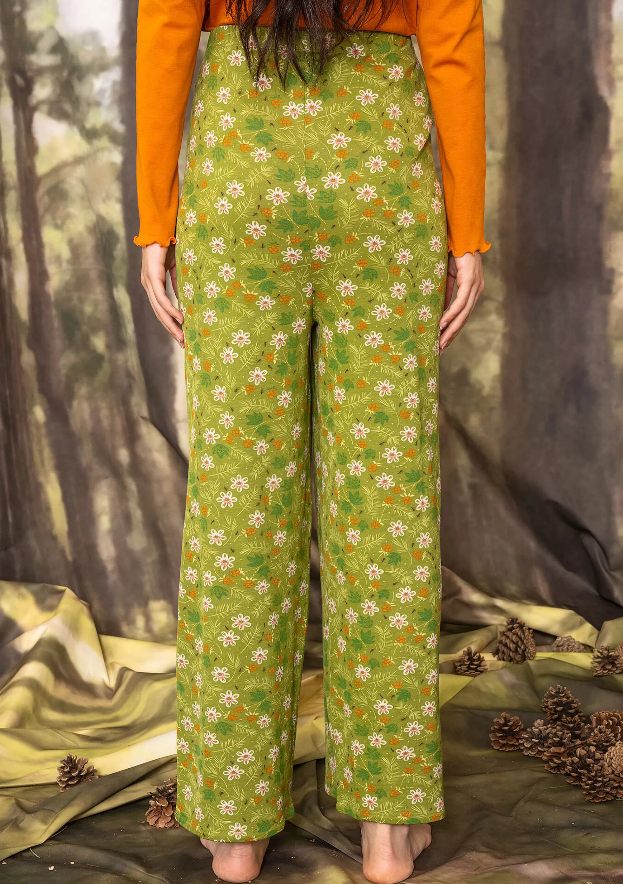 Hosen | Jersey^Gudrun Sjödén Jerseyhose Myren Aus Modal avocado