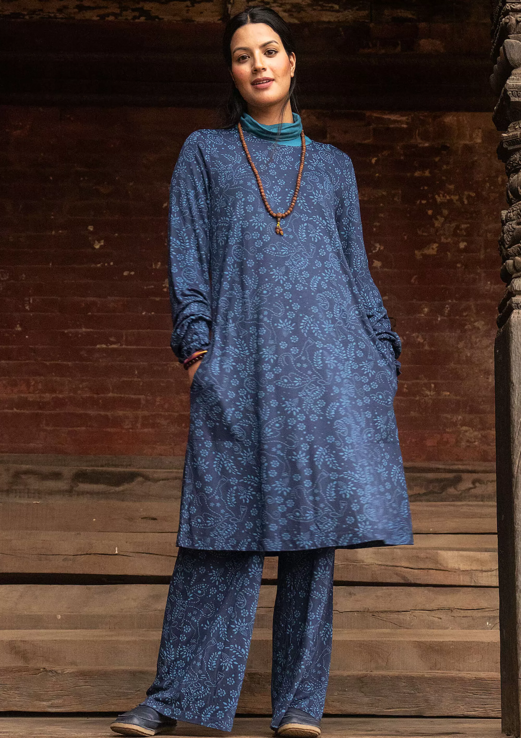 Hosen | Lagenlook^Gudrun Sjödén Jerseyhose Pegasus Aus Modal dunkelindigo
