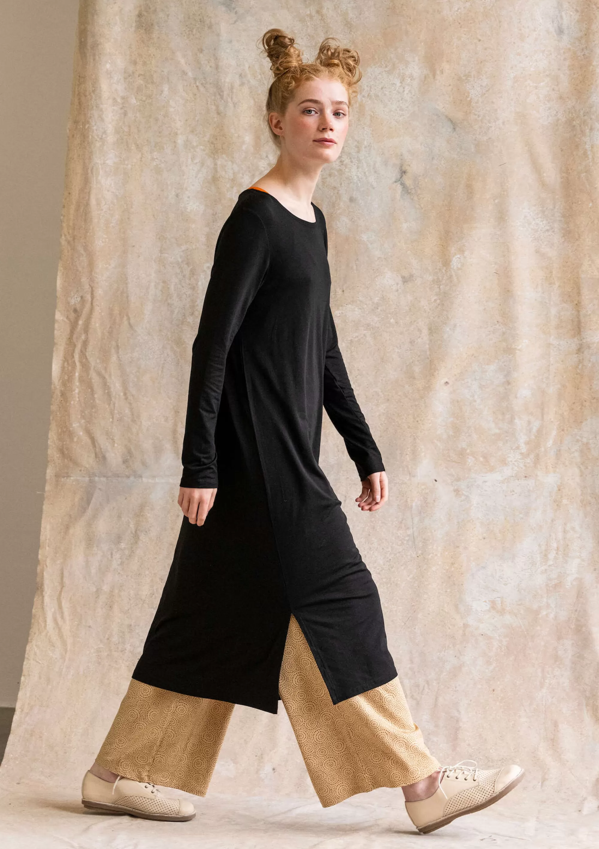 Kleider | Jersey^Gudrun Sjödén Jerseykleid Ada Aus Lyocell/Elasthan schwarz