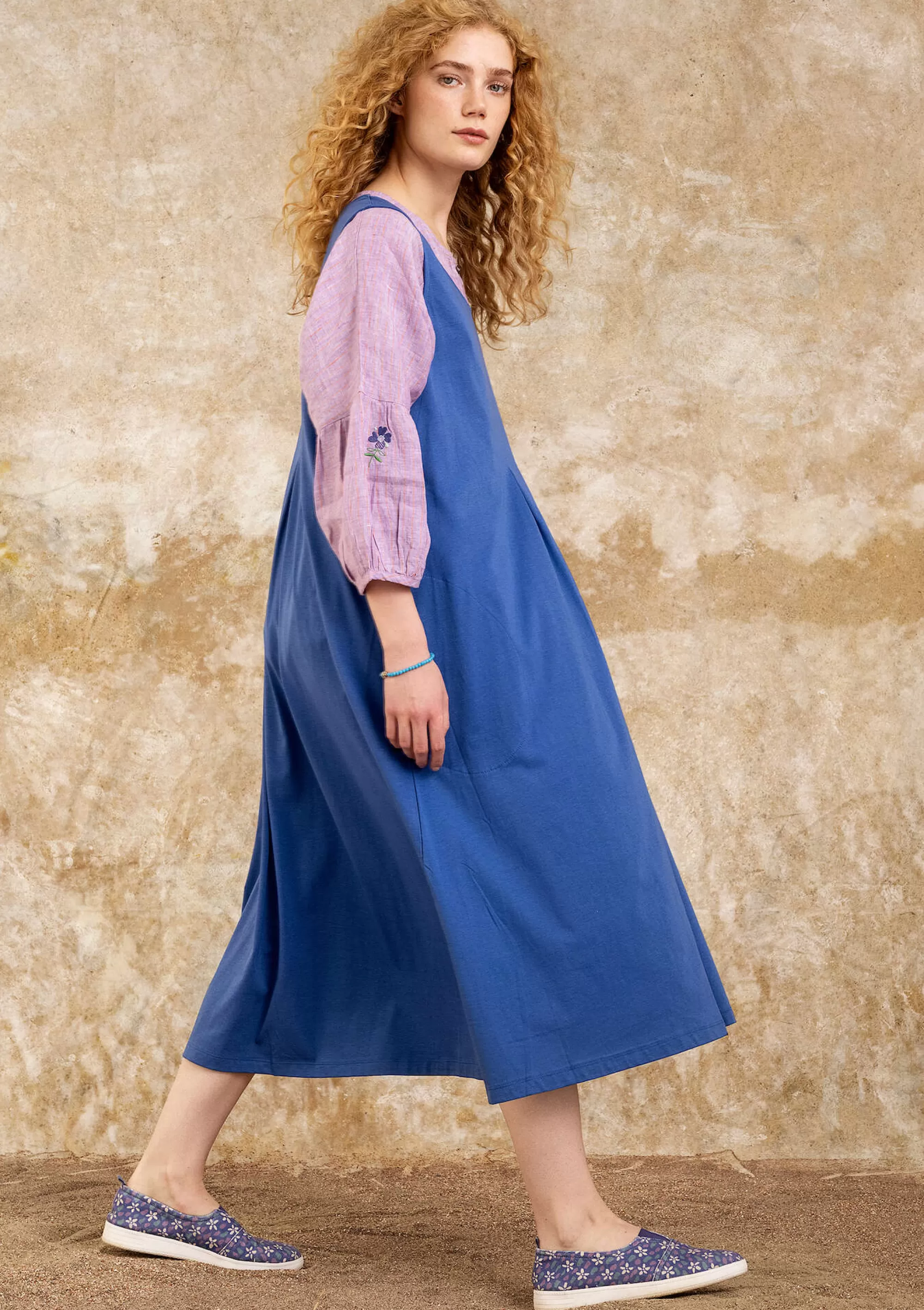 Kleider | Öko-Baumwolle^Gudrun Sjödén Jerseykleid Aus Bio-Baumwolle lupine