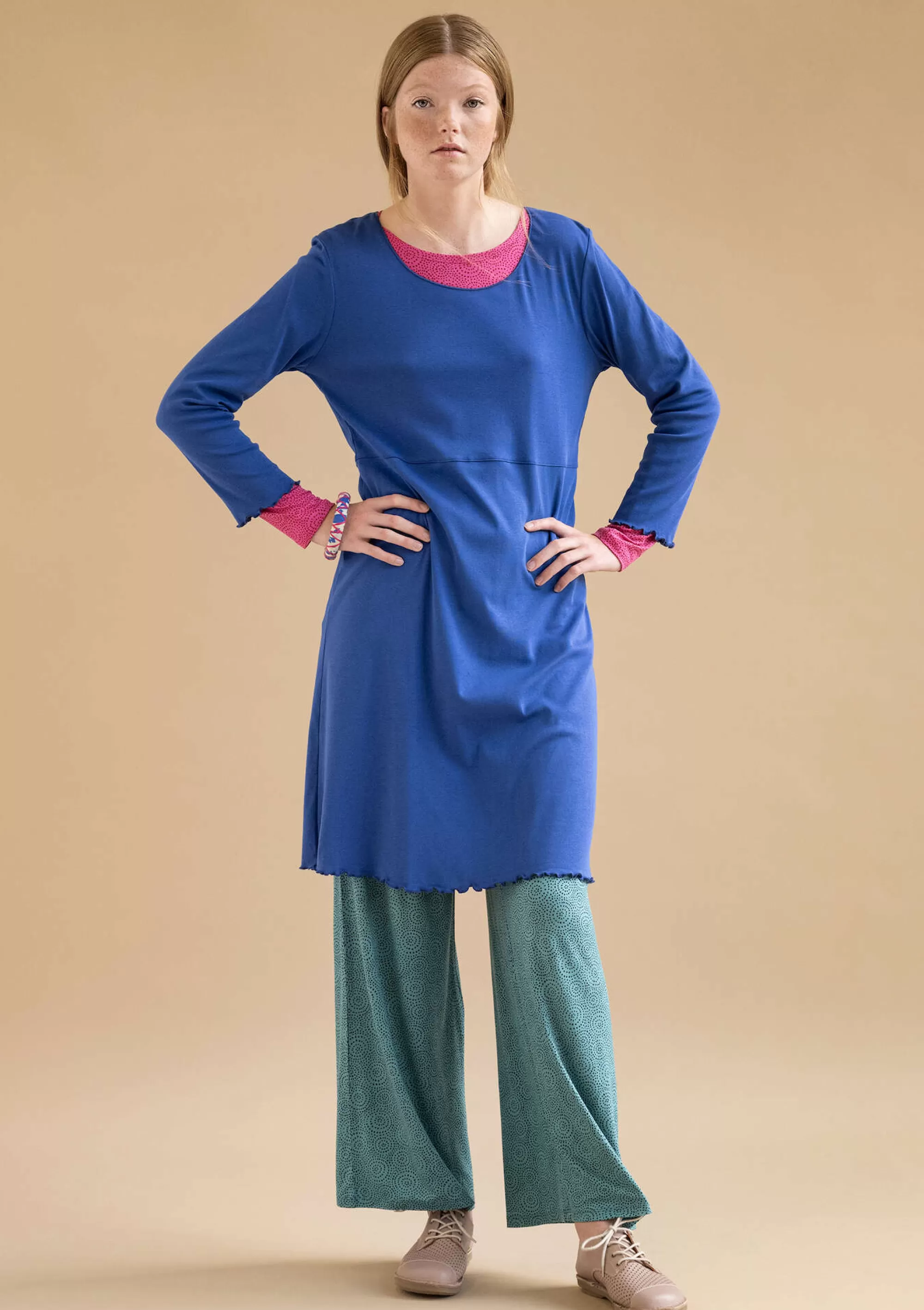 Kleider | Öko-Baumwolle^Gudrun Sjödén Jerseykleid Aus Bio-Baumwolle lupine