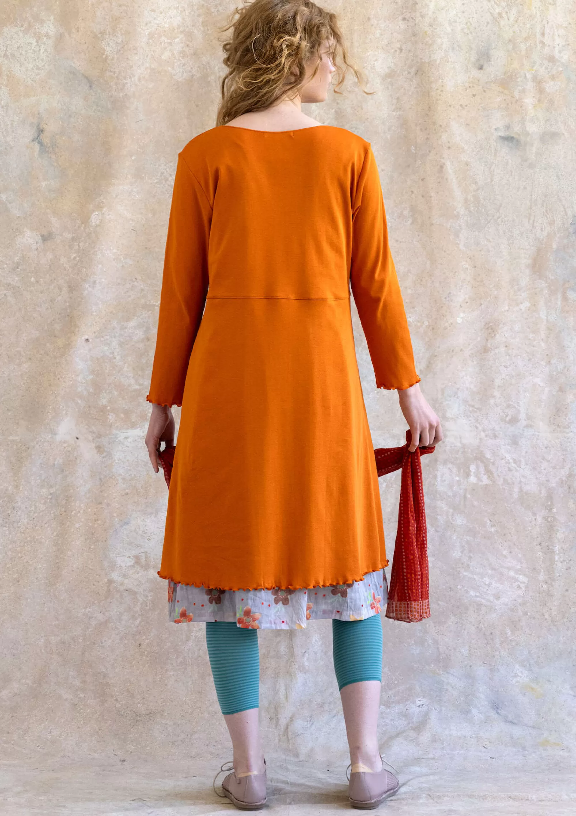 Kleider | Baumwollkleidung^Gudrun Sjödén Jerseykleid Aus Bio-Baumwolle masala