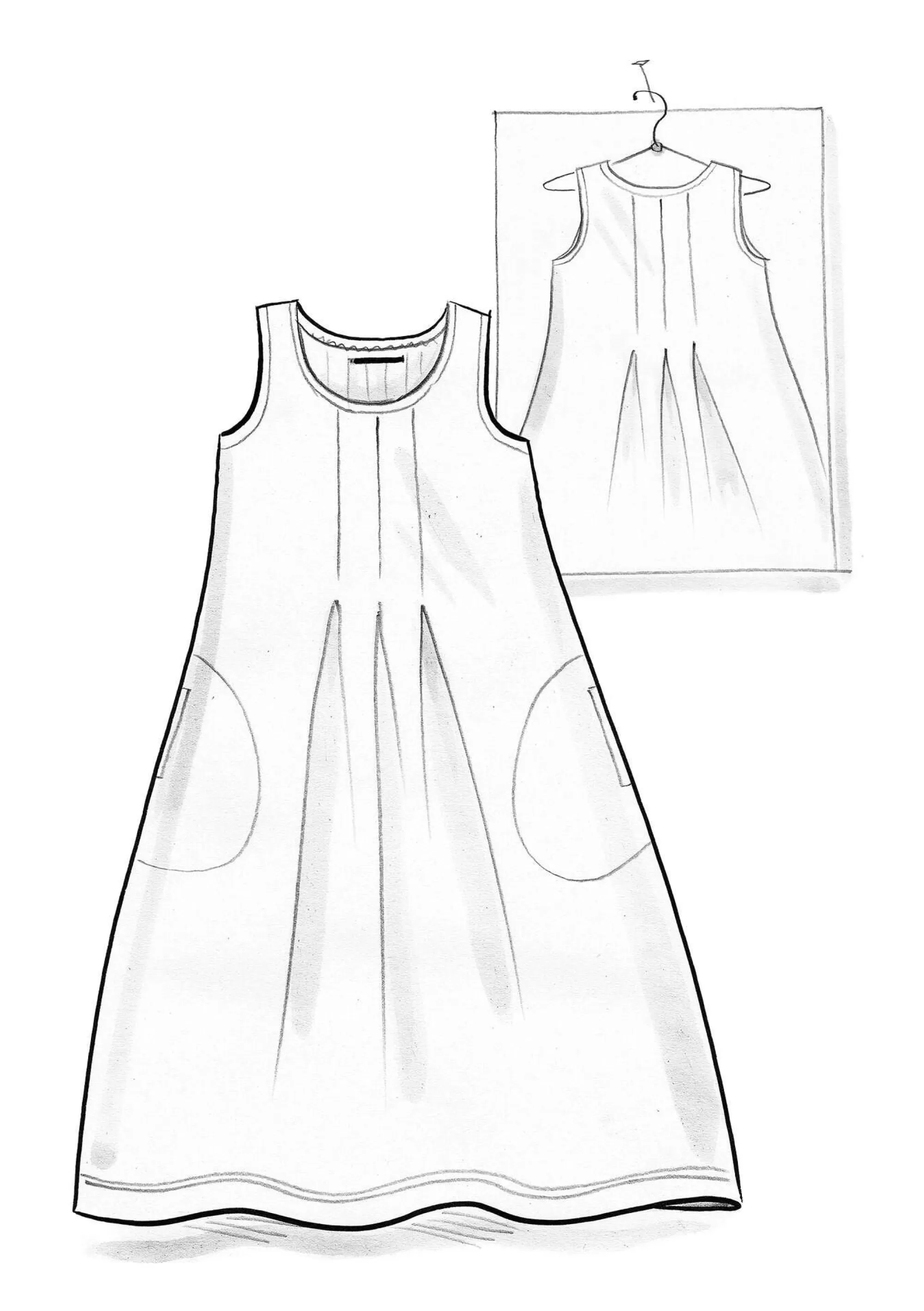 Hippie-Mode | Kleider^Gudrun Sjödén Jerseykleid Aus Bio-Baumwolle/Modal schwarz