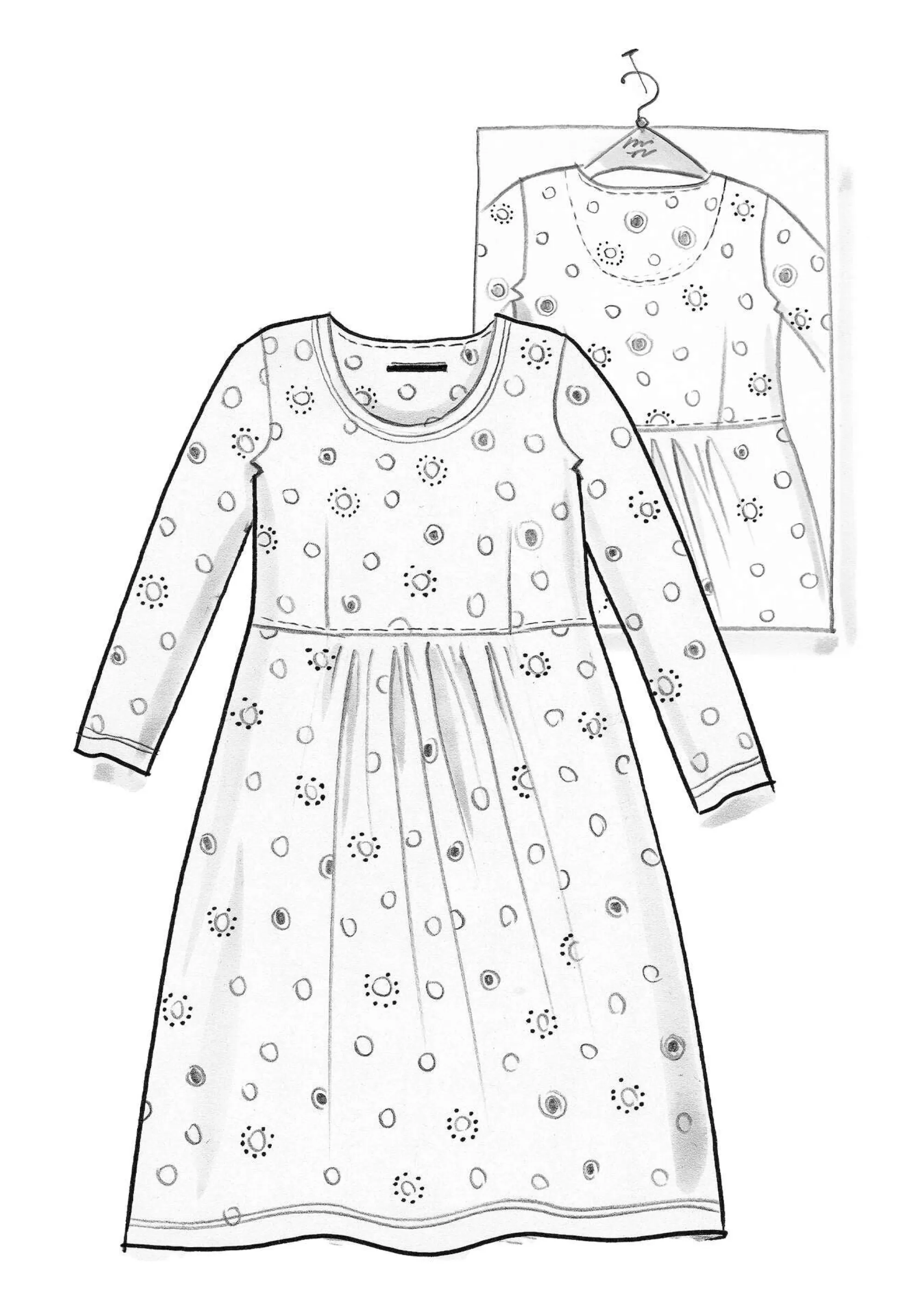 Kleider | Jersey^Gudrun Sjödén Jerseykleid Pencil Aus Lyocell/Elasthan aschgrau