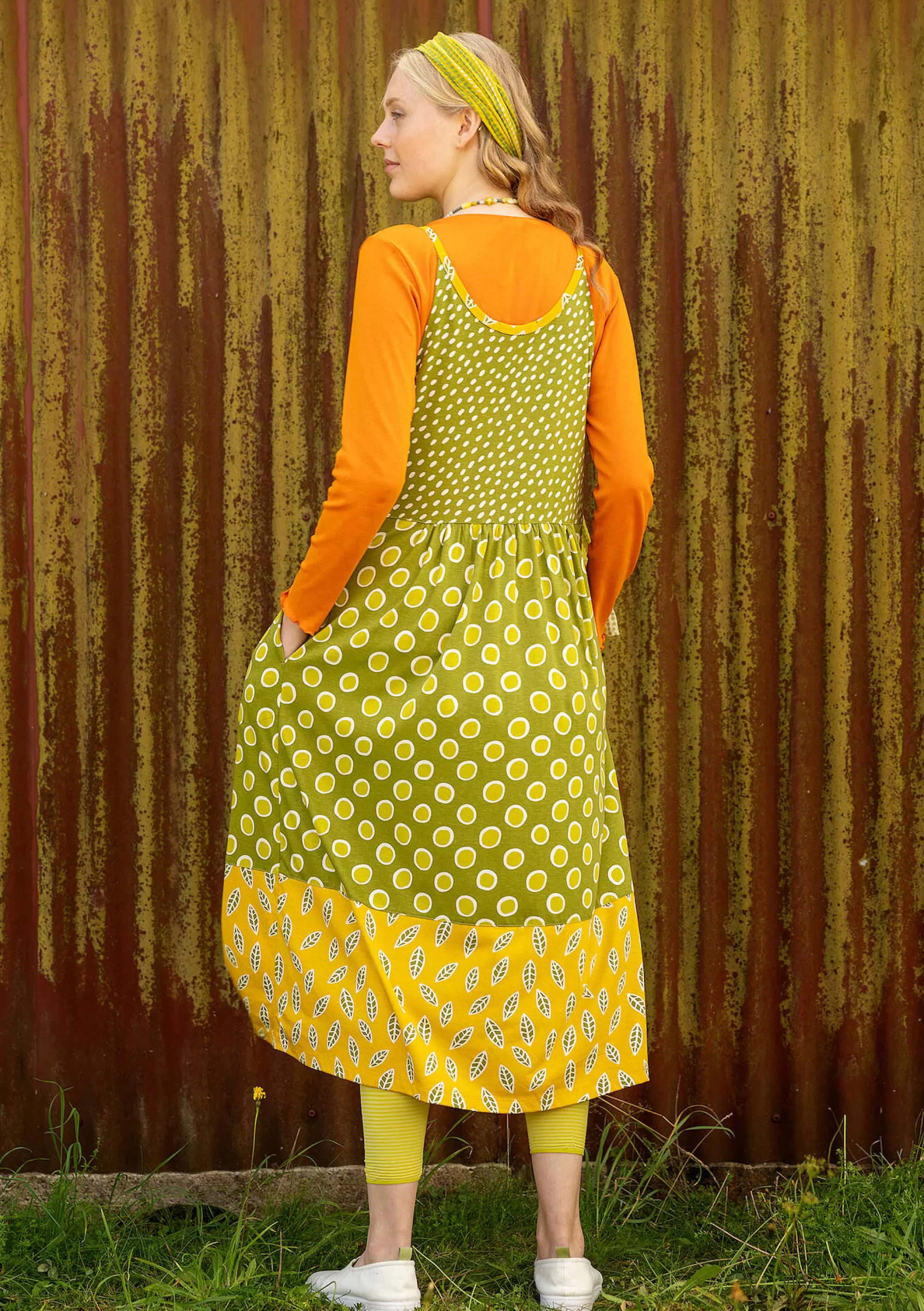 Kleider | Öko-Baumwolle^Gudrun Sjödén Jerseykleid Singö Aus Bio-Baumwolle/Modal hellkräutergrün