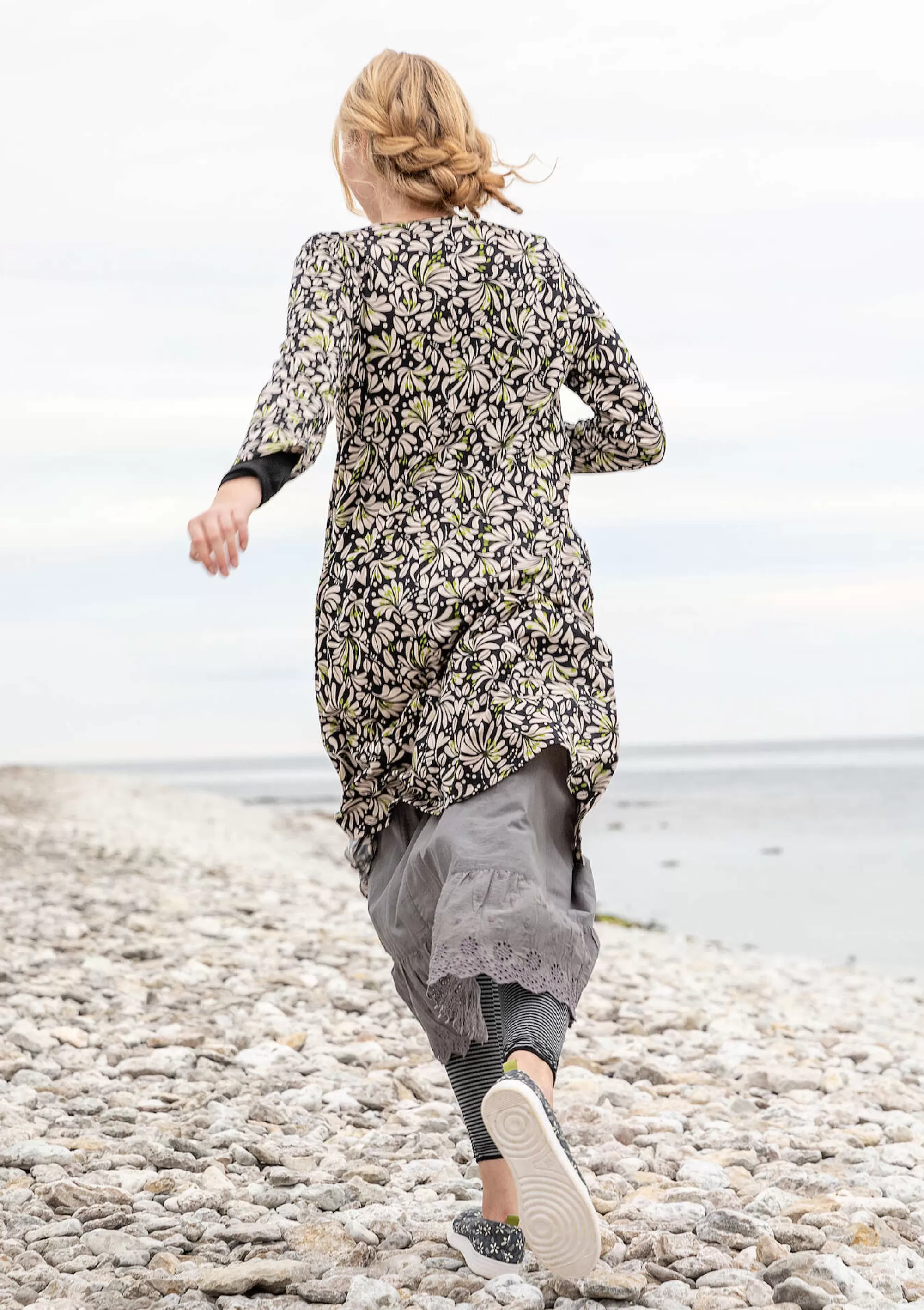 Kleider | Jersey^Gudrun Sjödén Jerseykleid Strandäng Aus Lyocell/Elasthan schwarz