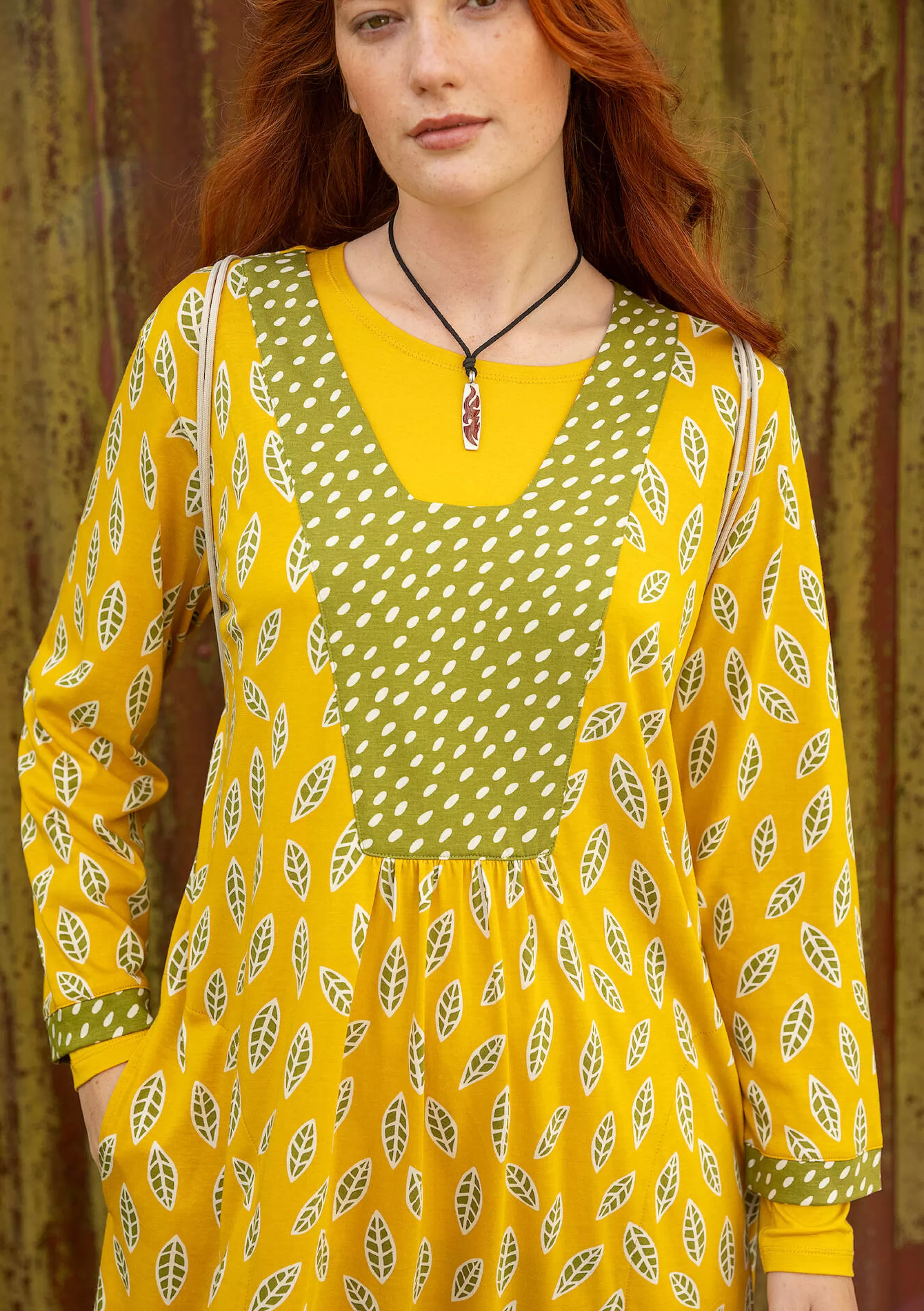 Kleider | Öko-Baumwolle^Gudrun Sjödén Jerseykleid Åland Aus Bio-Baumwolle/Modal ananas