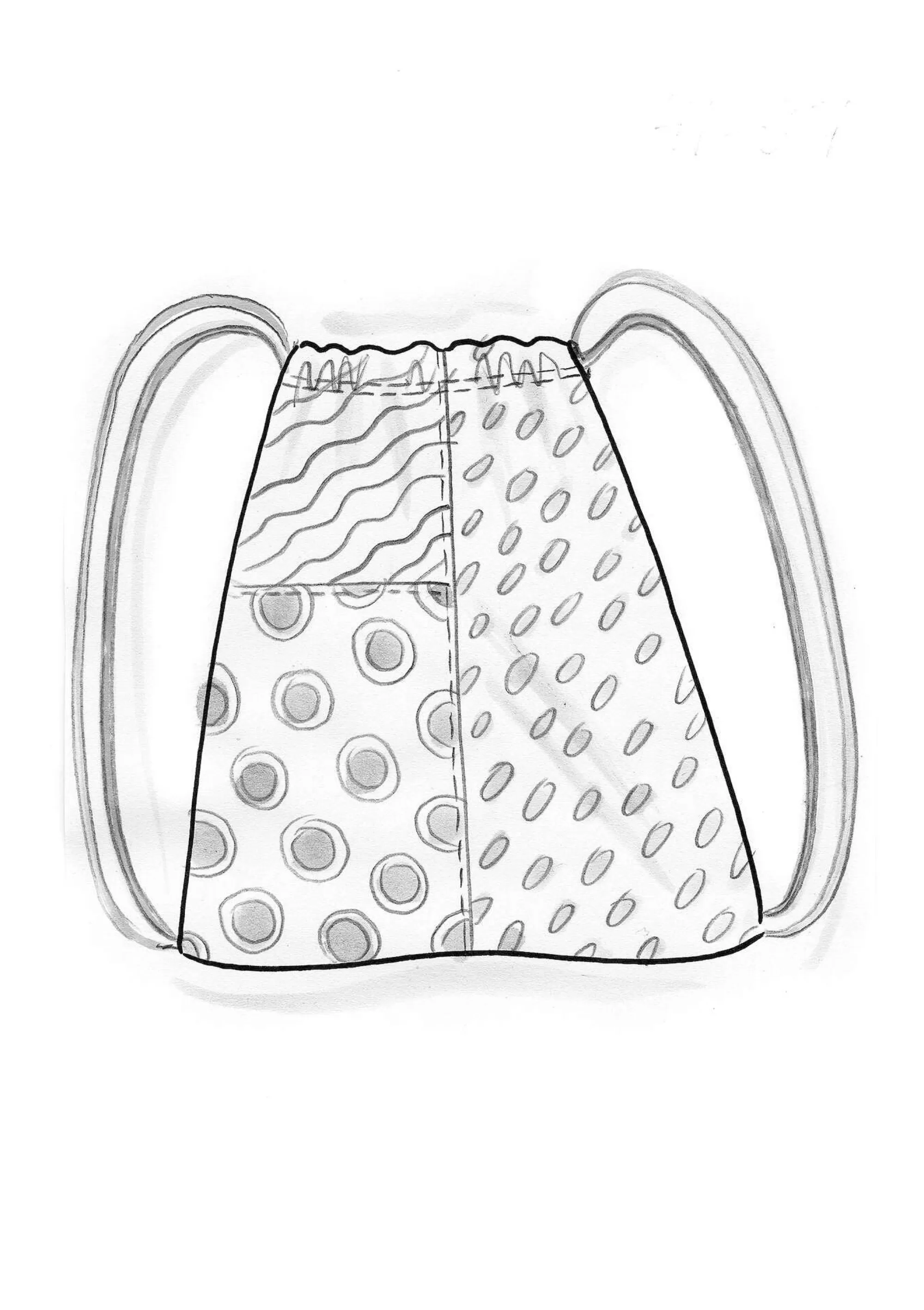 Accessoires^Gudrun Sjödén Jersey-Rucksack Singö Aus Bio-Baumwolle/Modal limettengrün
