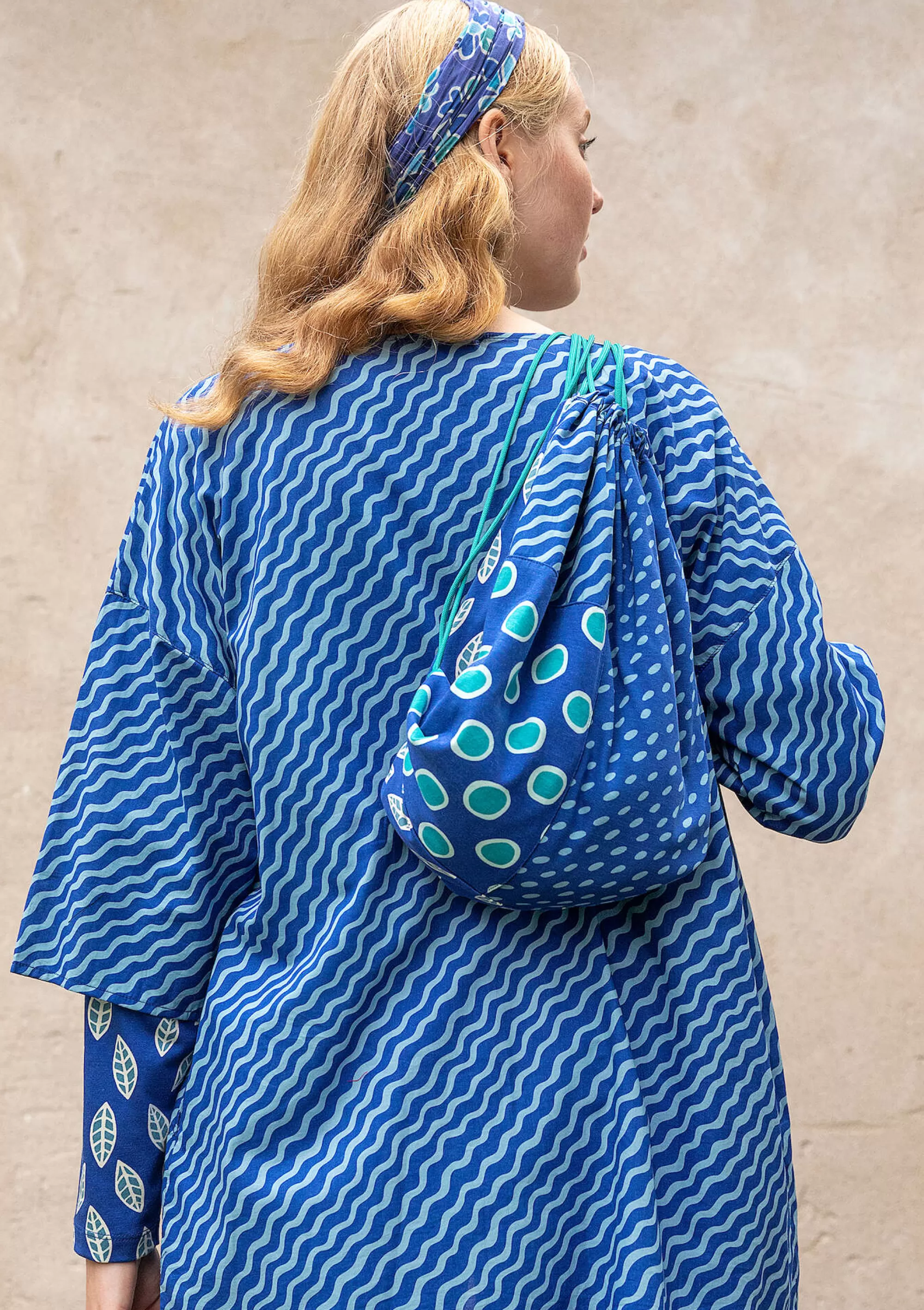 Accessoires^Gudrun Sjödén Jersey-Rucksack Singö Aus Bio-Baumwolle/Modal lupine