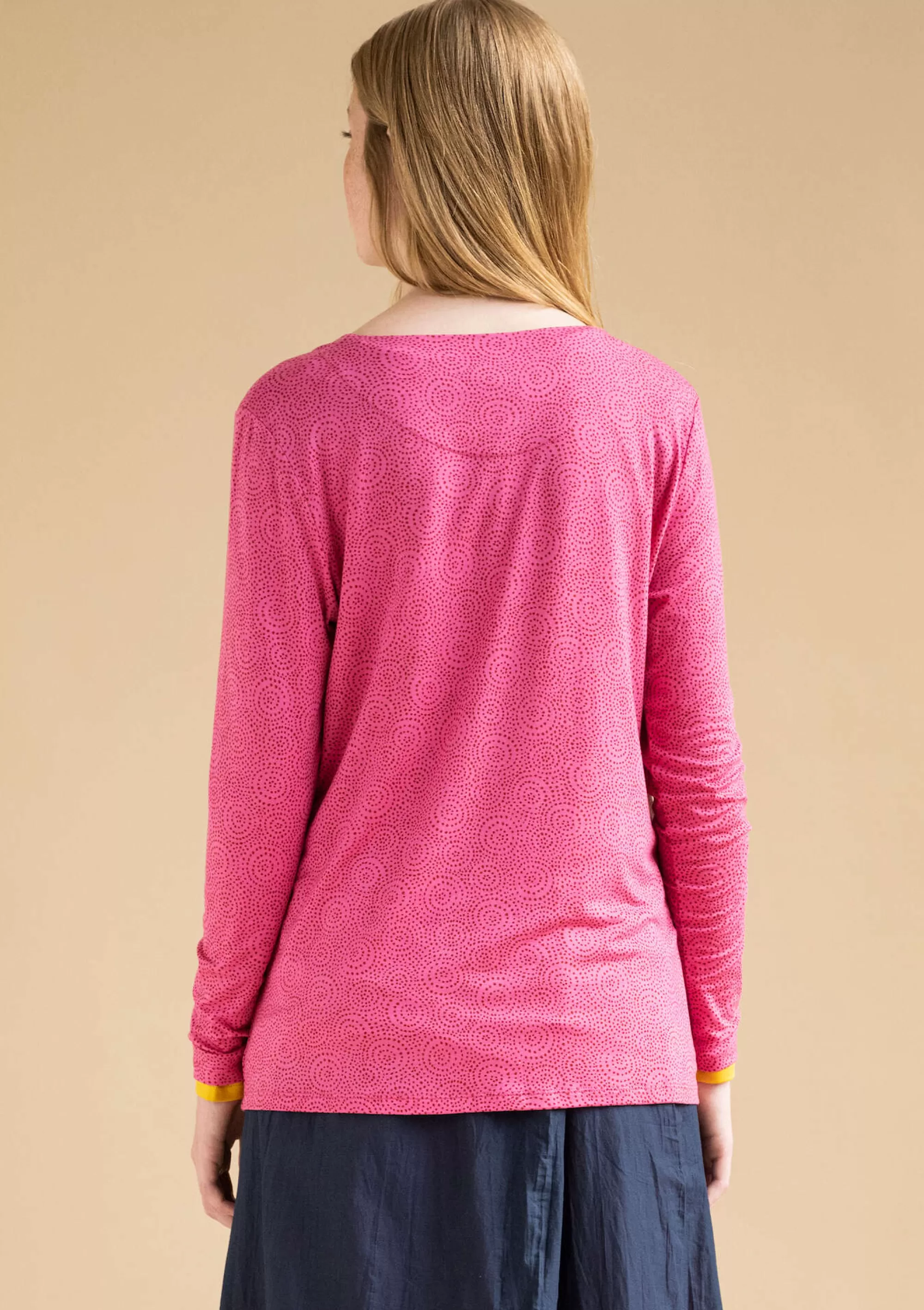 Pullover & Shirts | Jersey^Gudrun Sjödén Jerseyshirt Ada Aus Lyocell/Elasthan hibiskus-gemustert