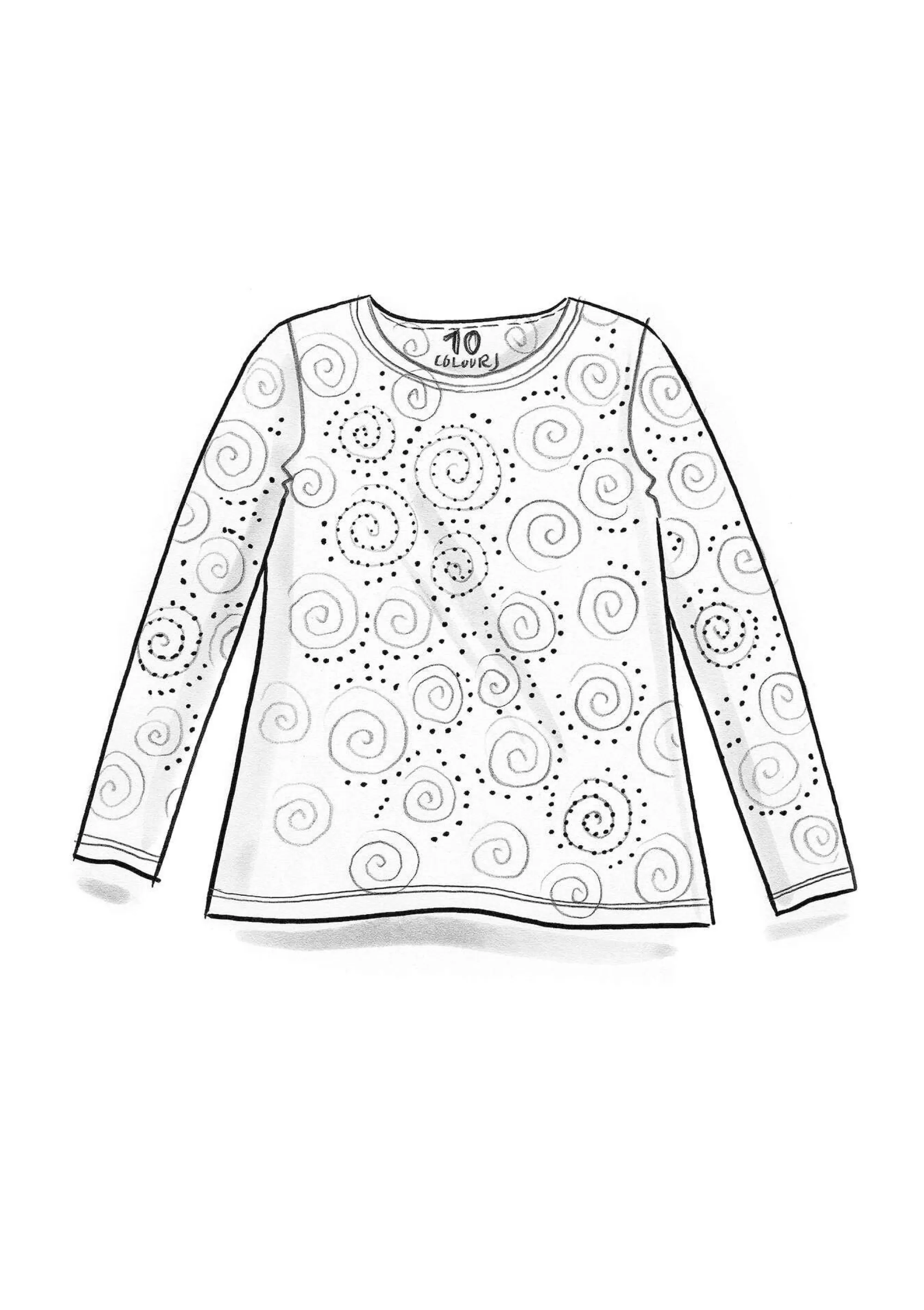 Pullover & Shirts | Jersey^Gudrun Sjödén Jerseyshirt Ada Aus Lyocell/Elasthan kupfer