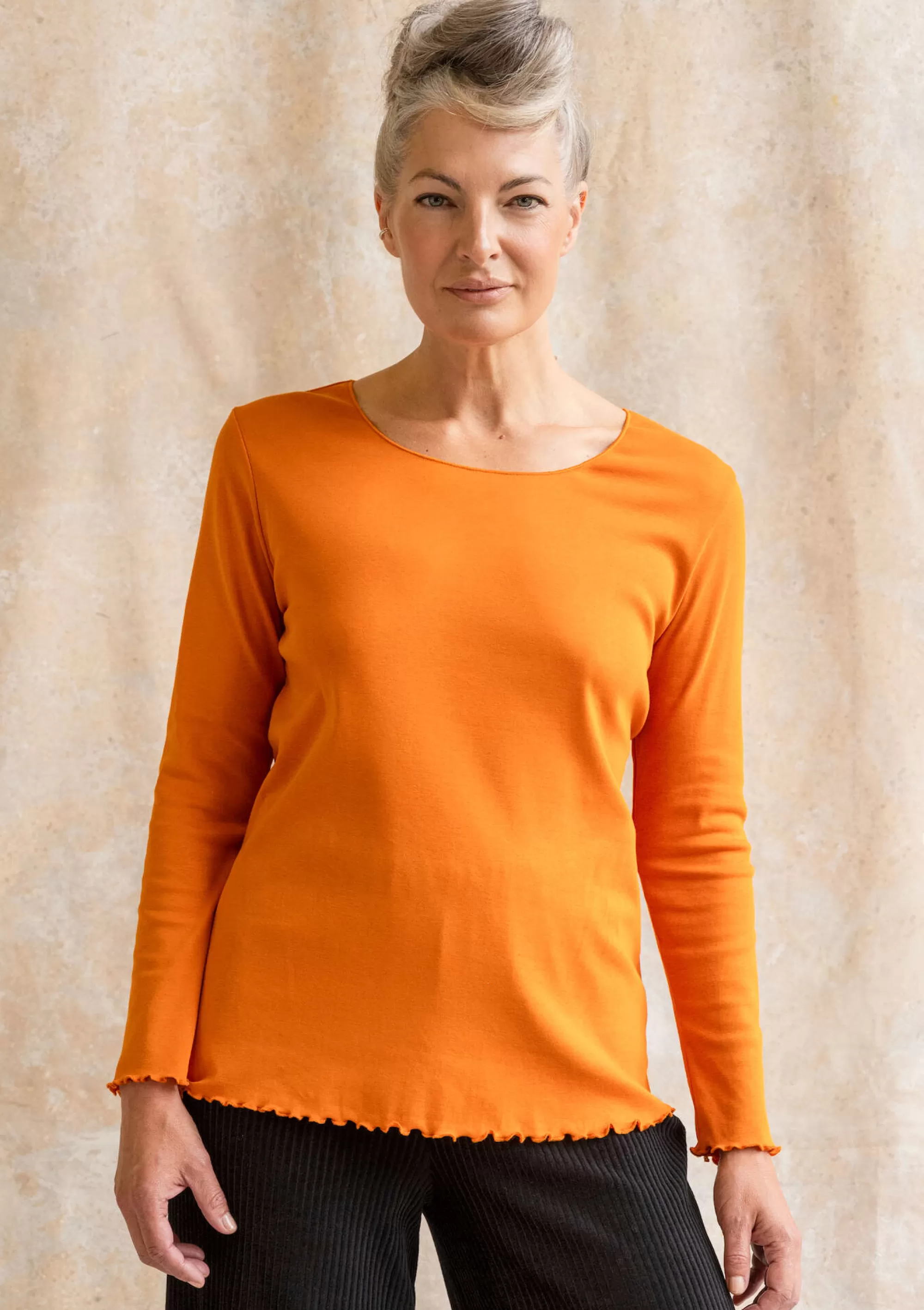 Pullover & Shirts | Öko-Baumwolle^Gudrun Sjödén Jerseyshirt Aus Bio-Baumwolle masala