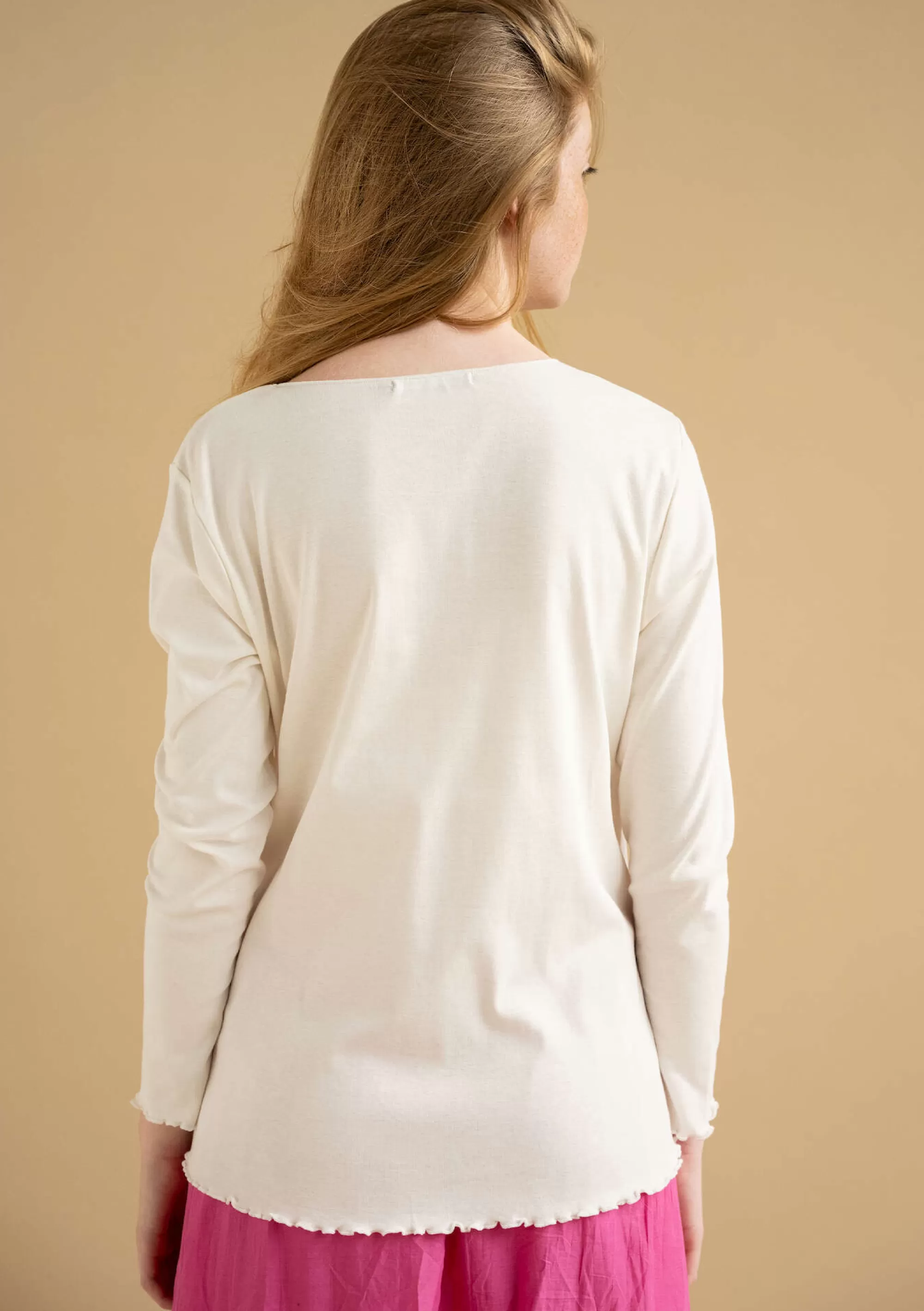 Pullover & Shirts | Öko-Baumwolle^Gudrun Sjödén Jerseyshirt Aus Bio-Baumwolle ungebleicht