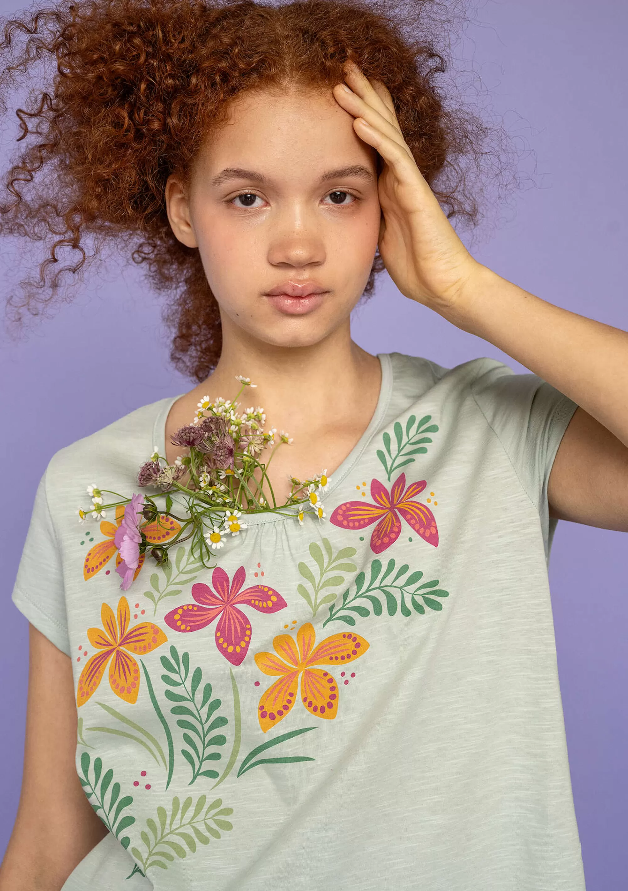 Pullover & Shirts | Öko-Baumwolle^Gudrun Sjödén Jerseyshirt Iris Aus Bio-Baumwolle minze