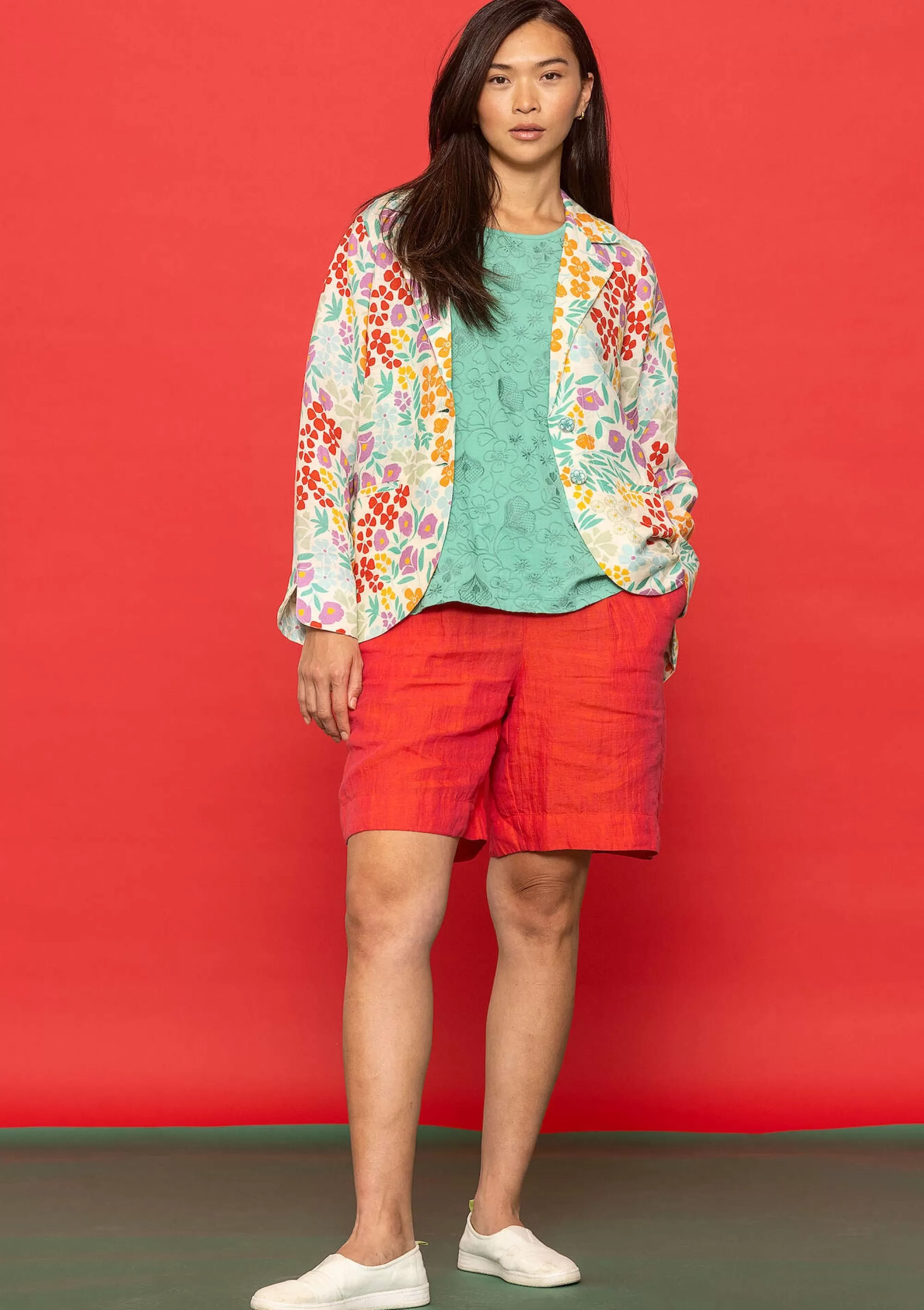 Pullover & Shirts | Öko-Baumwolle^Gudrun Sjödén Jerseytop Eva Aus Bio-Baumwolle hellorientgrün