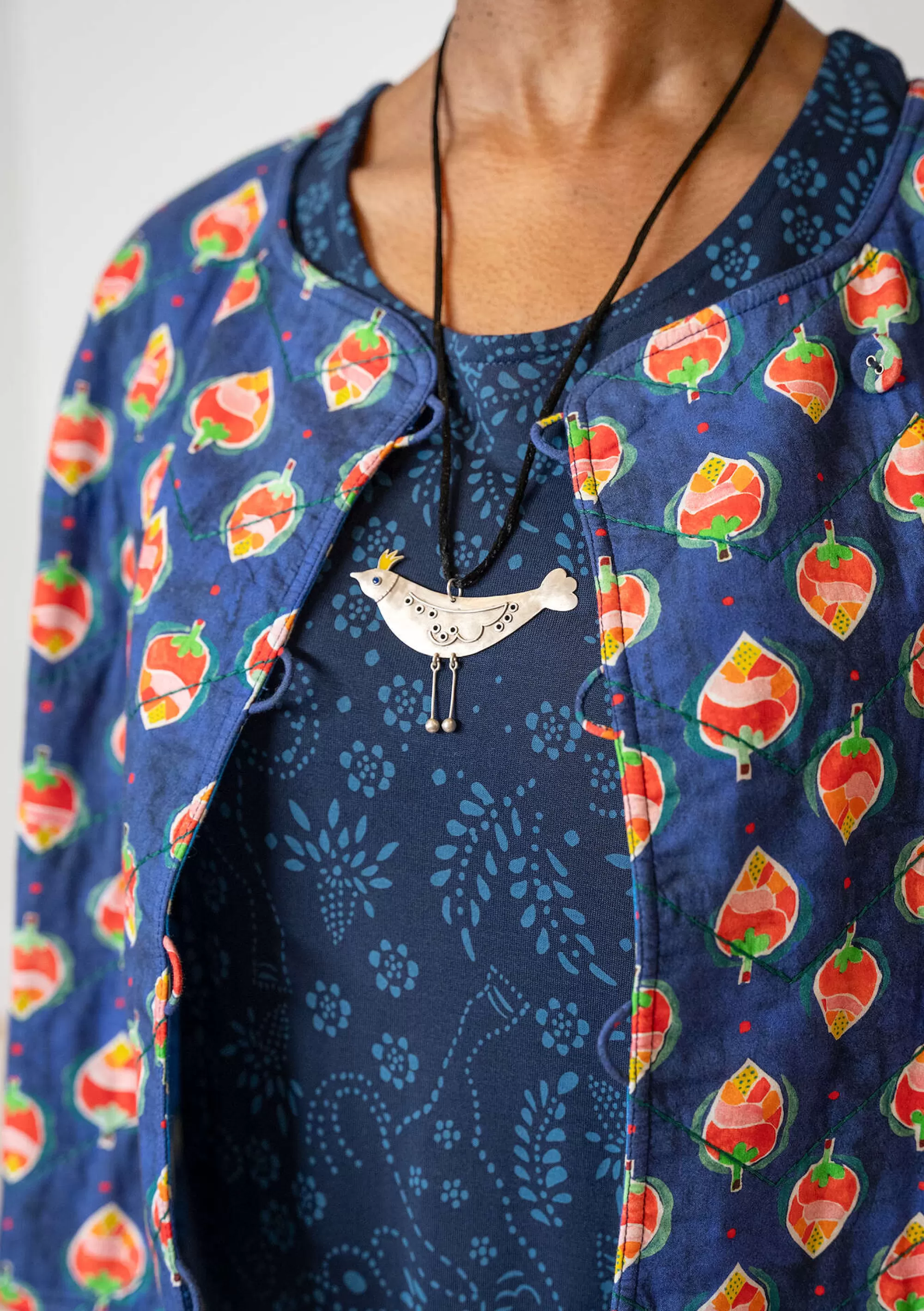 Accessoires | Schmuck^Gudrun Sjödén Kette Bird Aus silber