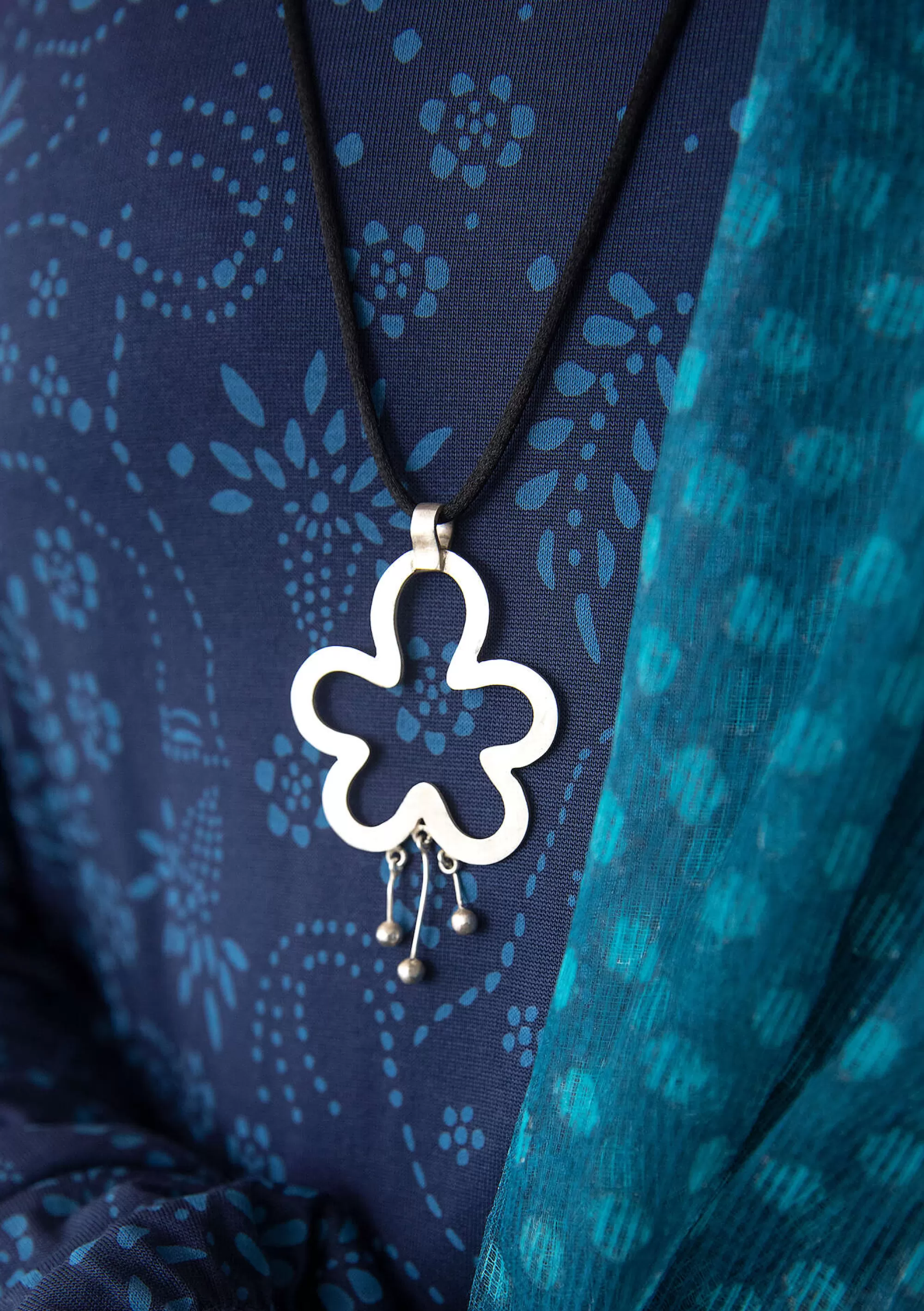 Accessoires | Schmuck^Gudrun Sjödén Kettenanhänger Orchid Aus silber