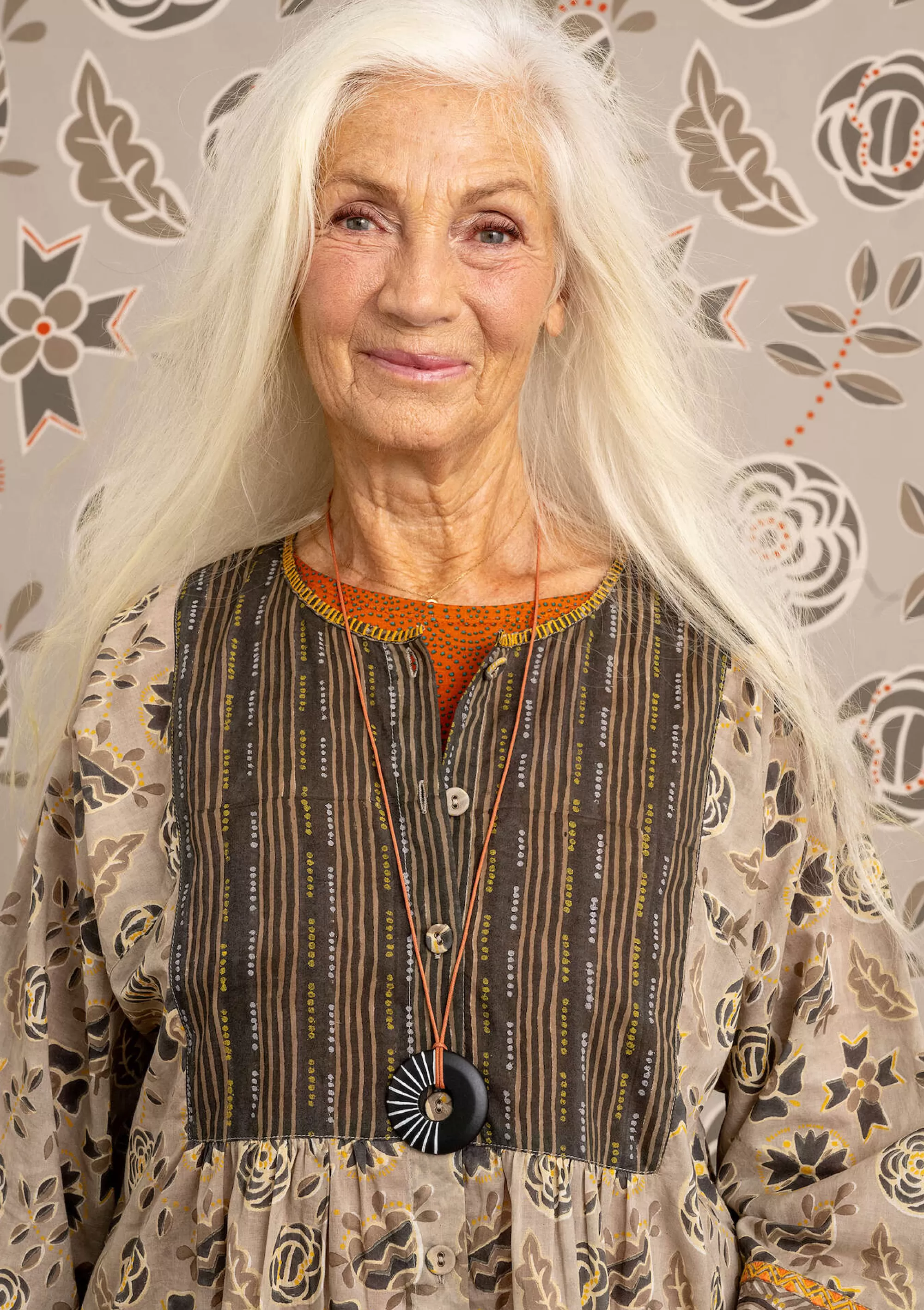Blusen | Öko-Baumwolle^Gudrun Sjödén Künstlerbluse Amber Aus Bio-Baumwolle kalkstein
