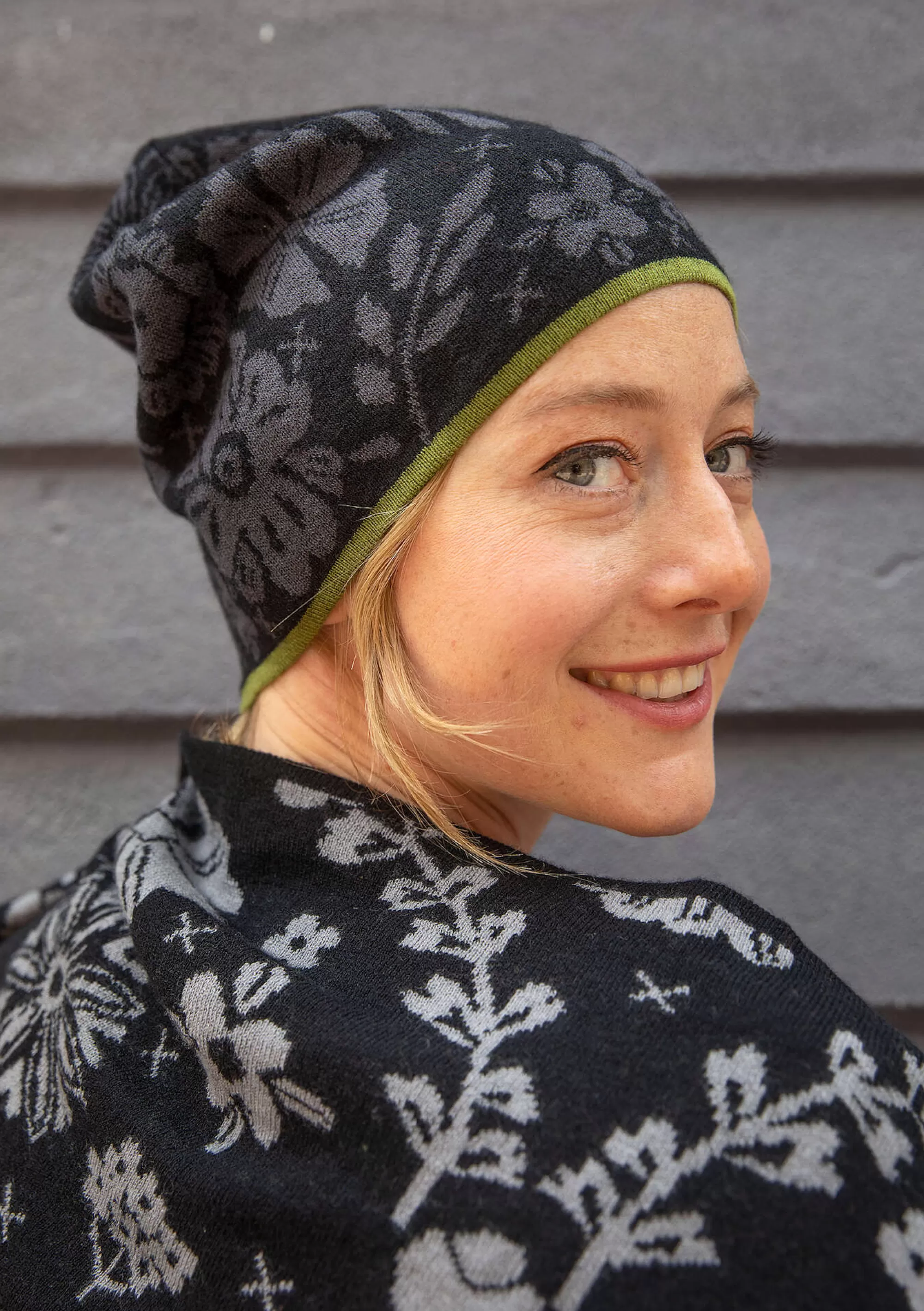 Accessoires | Lagenlook^Gudrun Sjödén Mütze Jurta Aus Wolle/Lyocell schwarz
