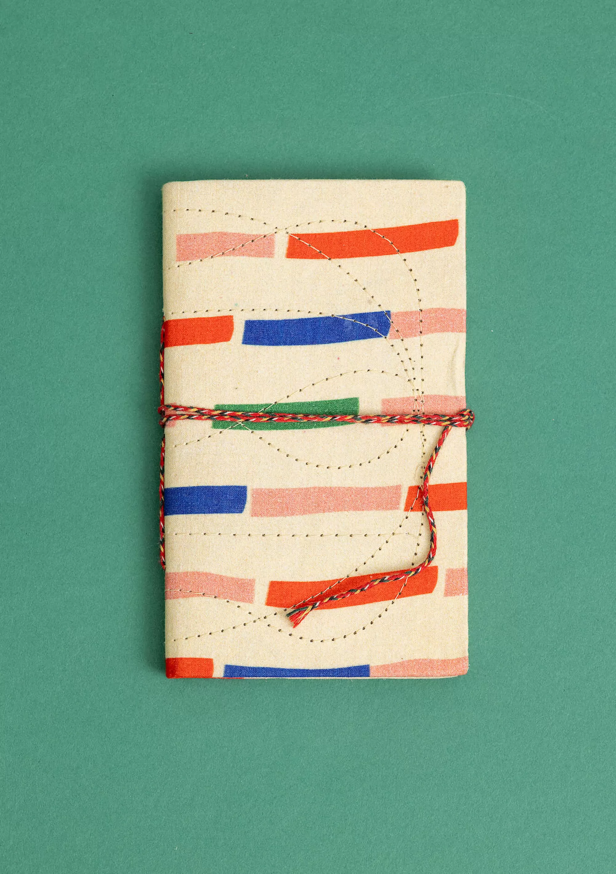 Dekoration & Accessoires | Bücher^Gudrun Sjödén Notizbuch Divya Aus Papier Mit Stoffbezogenem Einband hellaprikose