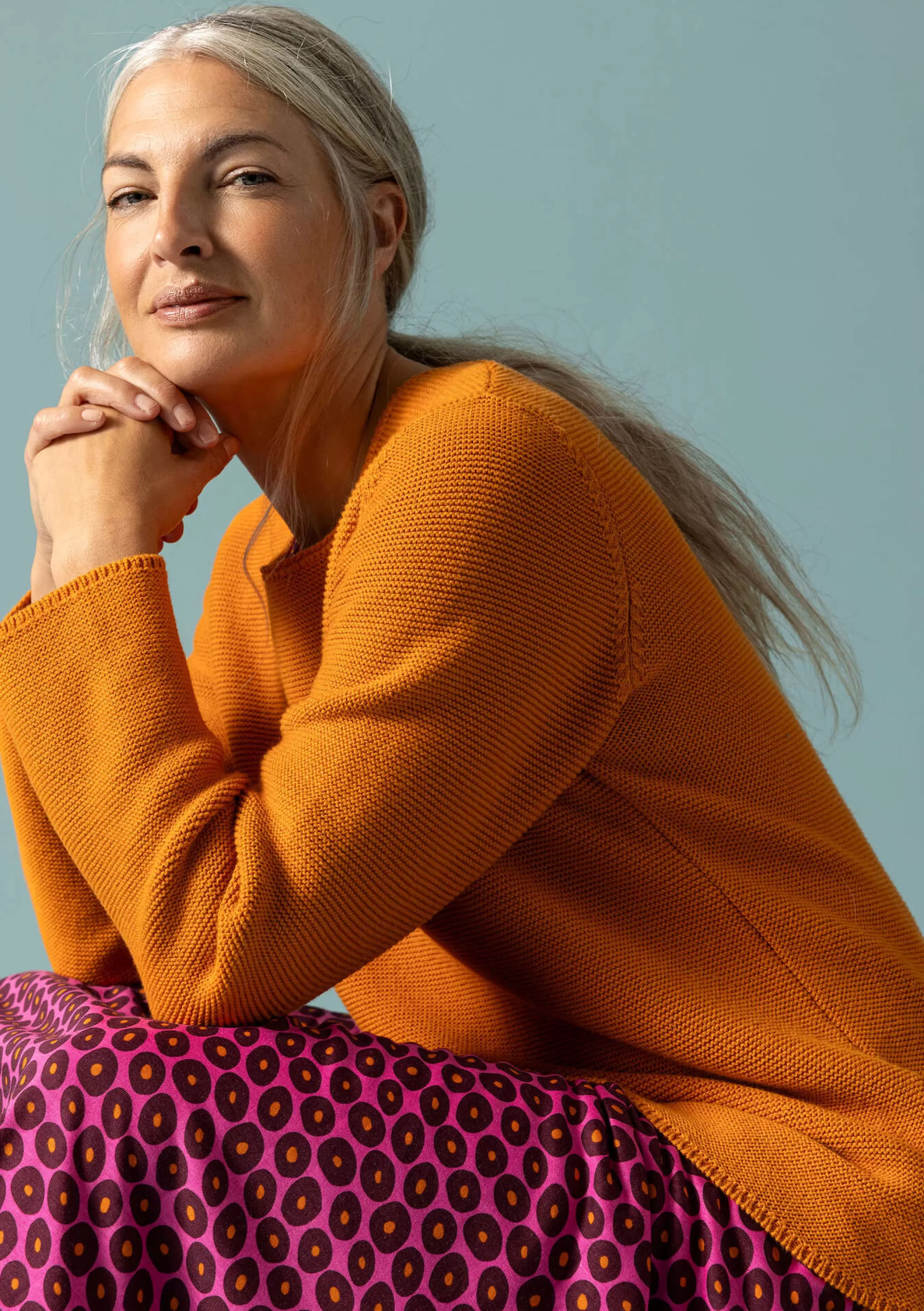 Pullover & Shirts | Strickmode^Gudrun Sjödén Pullover Aus Recycling-Baumwolle masala