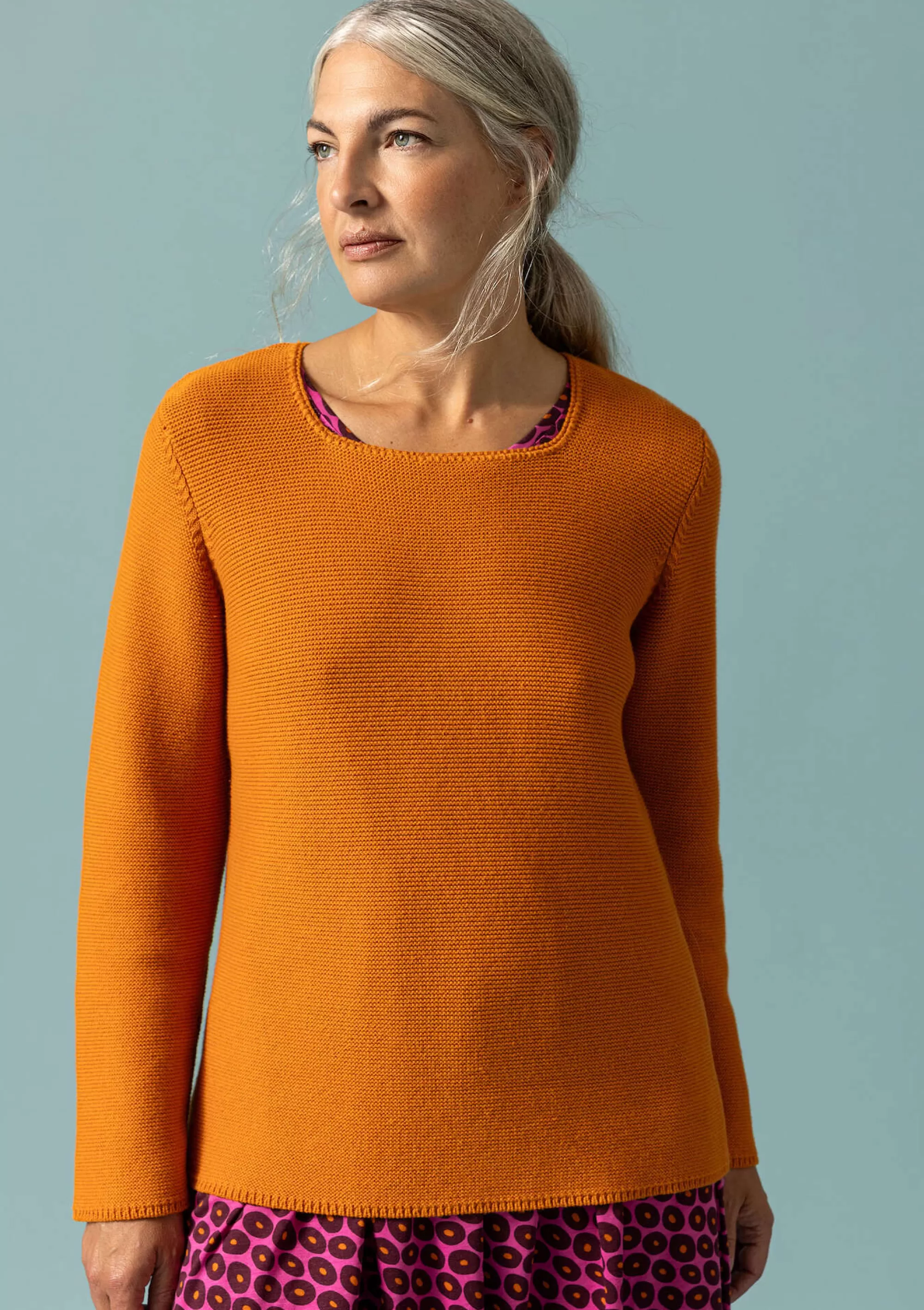 Pullover & Shirts | Strickmode^Gudrun Sjödén Pullover Aus Recycling-Baumwolle masala