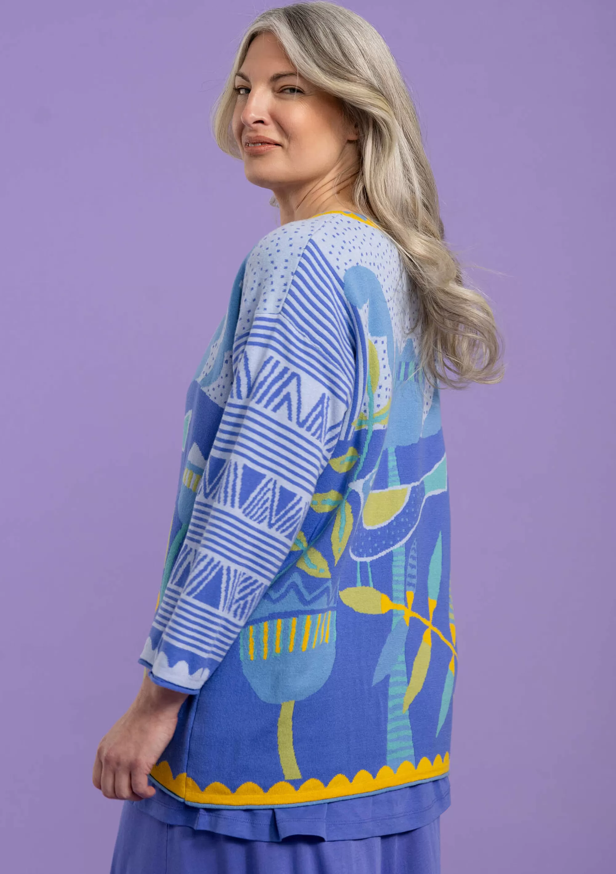 Pullover & Shirts | Öko-Baumwolle^Gudrun Sjödén Pullover Birdie Aus Bio-/Recycling-Baumwolle mildes blau