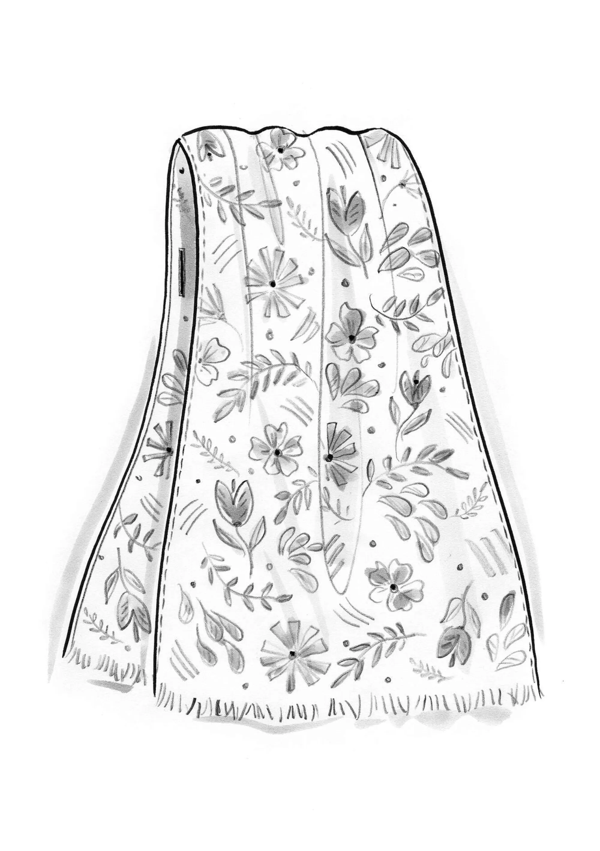 Accessoires | Lieblinge aus früheren Kollektionen^Gudrun Sjödén Schal Prairie Rose Aus Wolle moosgrün